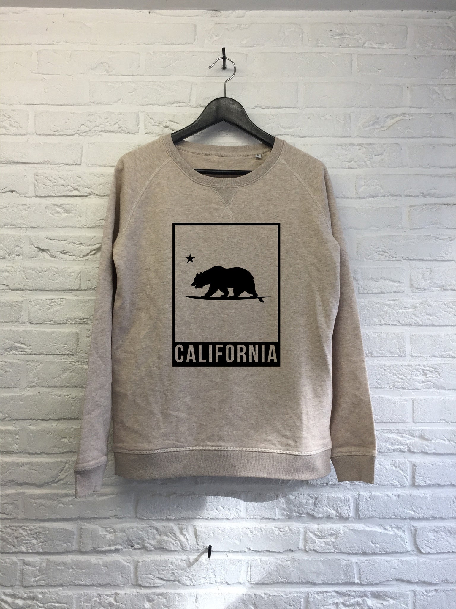 California bear cadre - Sweat - Femme-Sweat shirts-Atelier Amelot