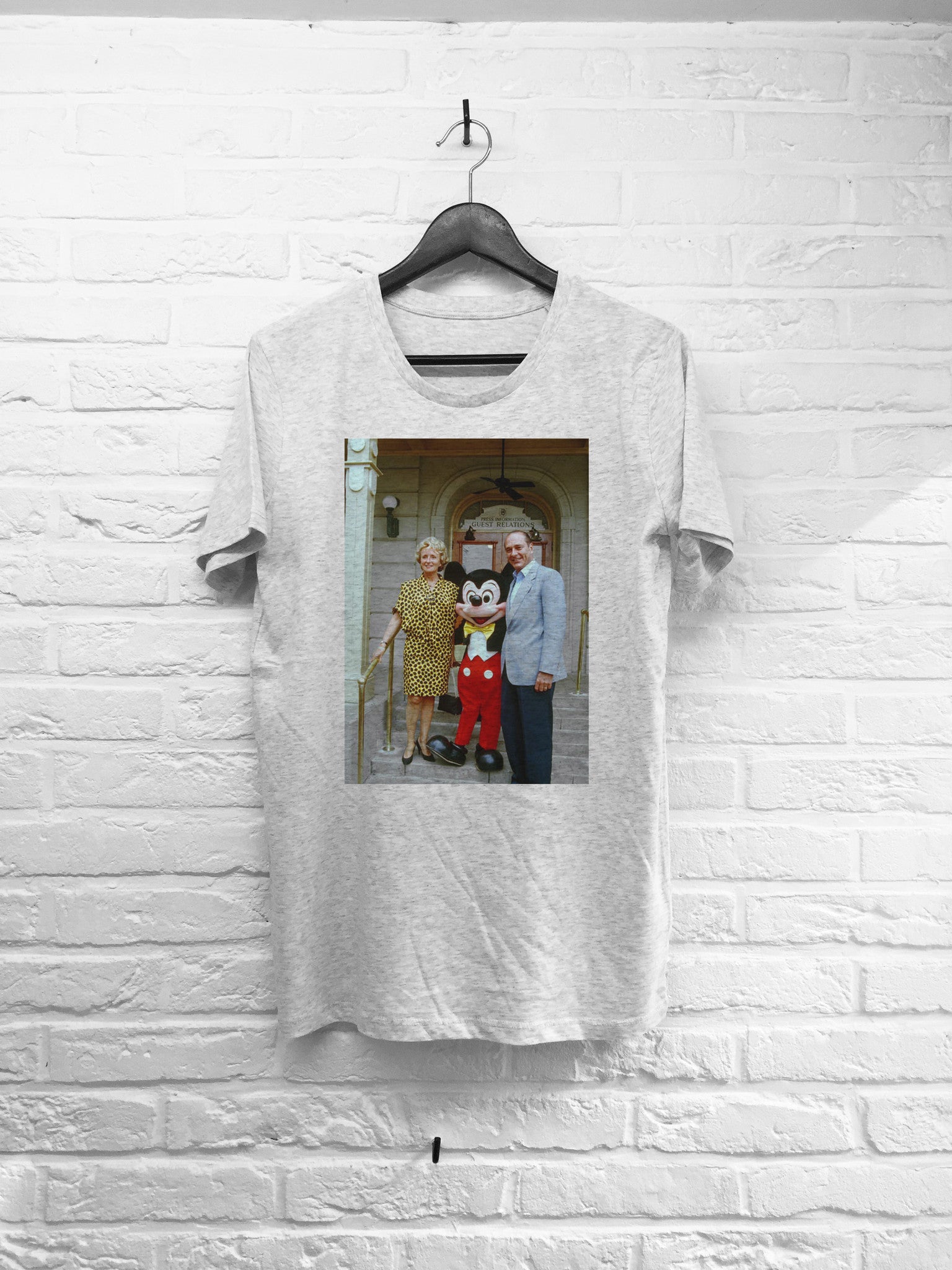 Chirac Mickey-T shirt-Atelier Amelot