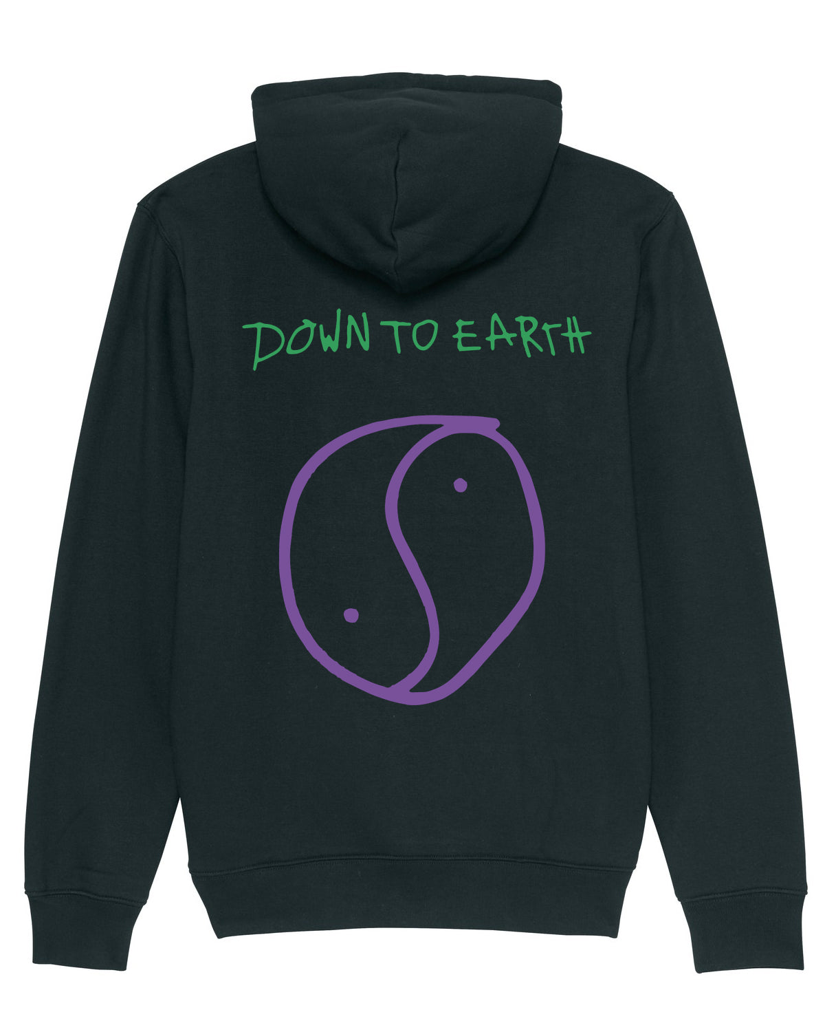 Hoodie Down To earth Black