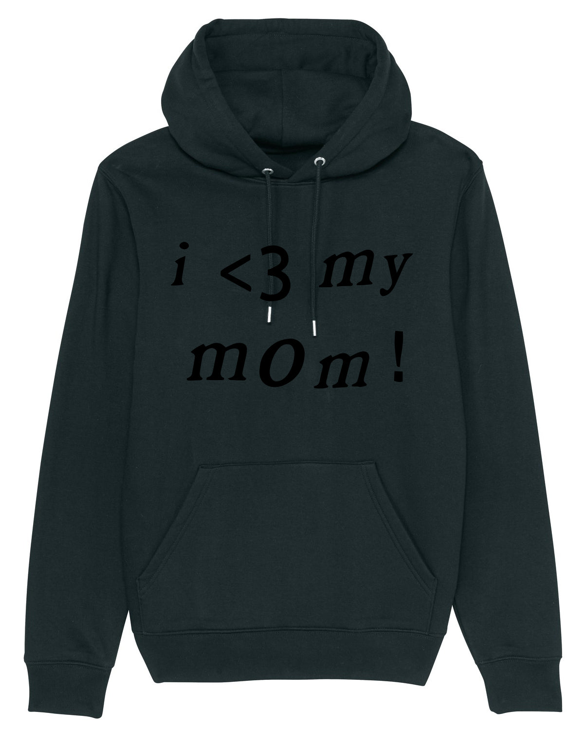 Hoodie Kanye I love my Mom Black