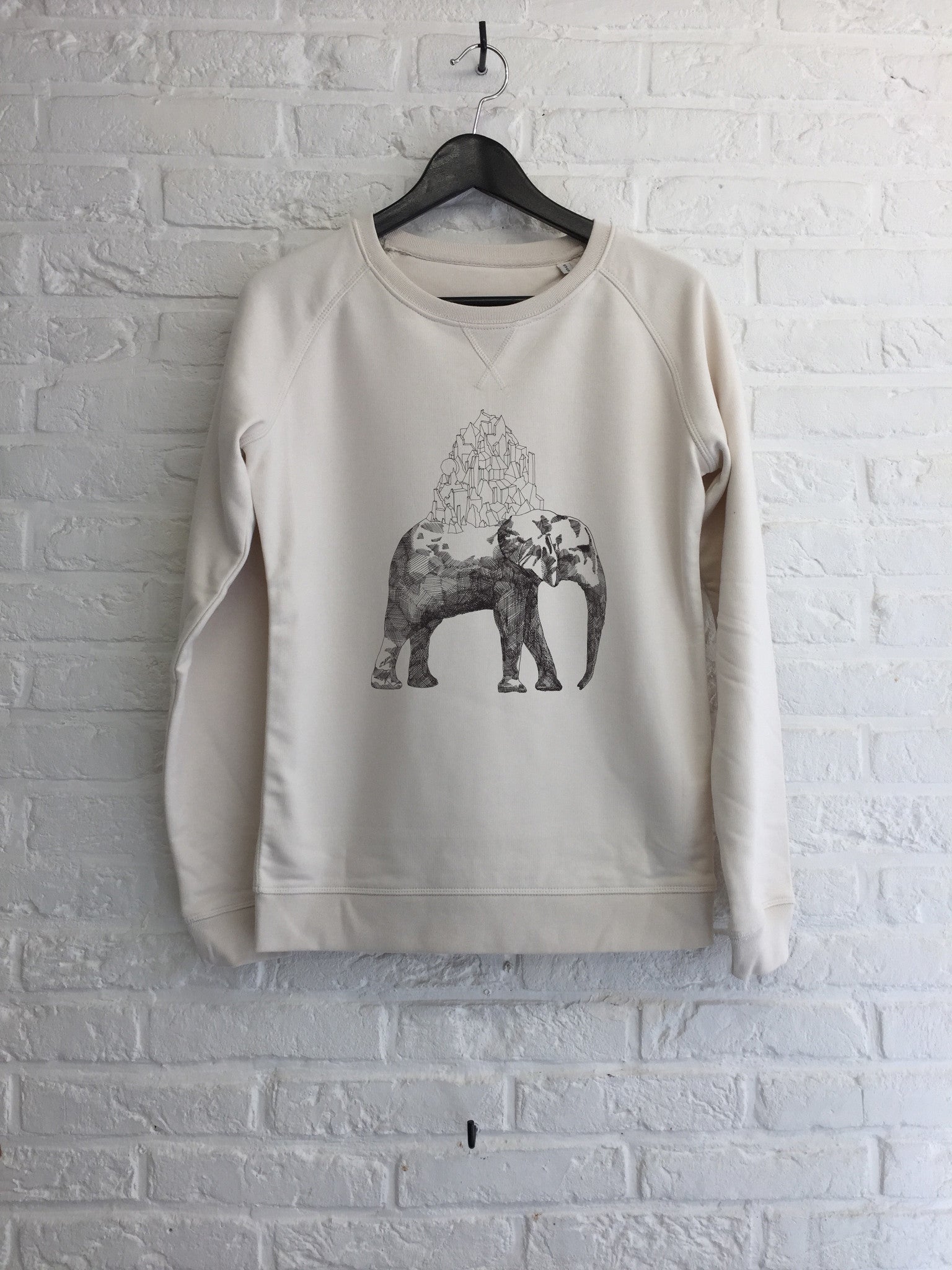 TH Gallery - Elephant - Sweat - Femme-Sweat shirts-Atelier Amelot
