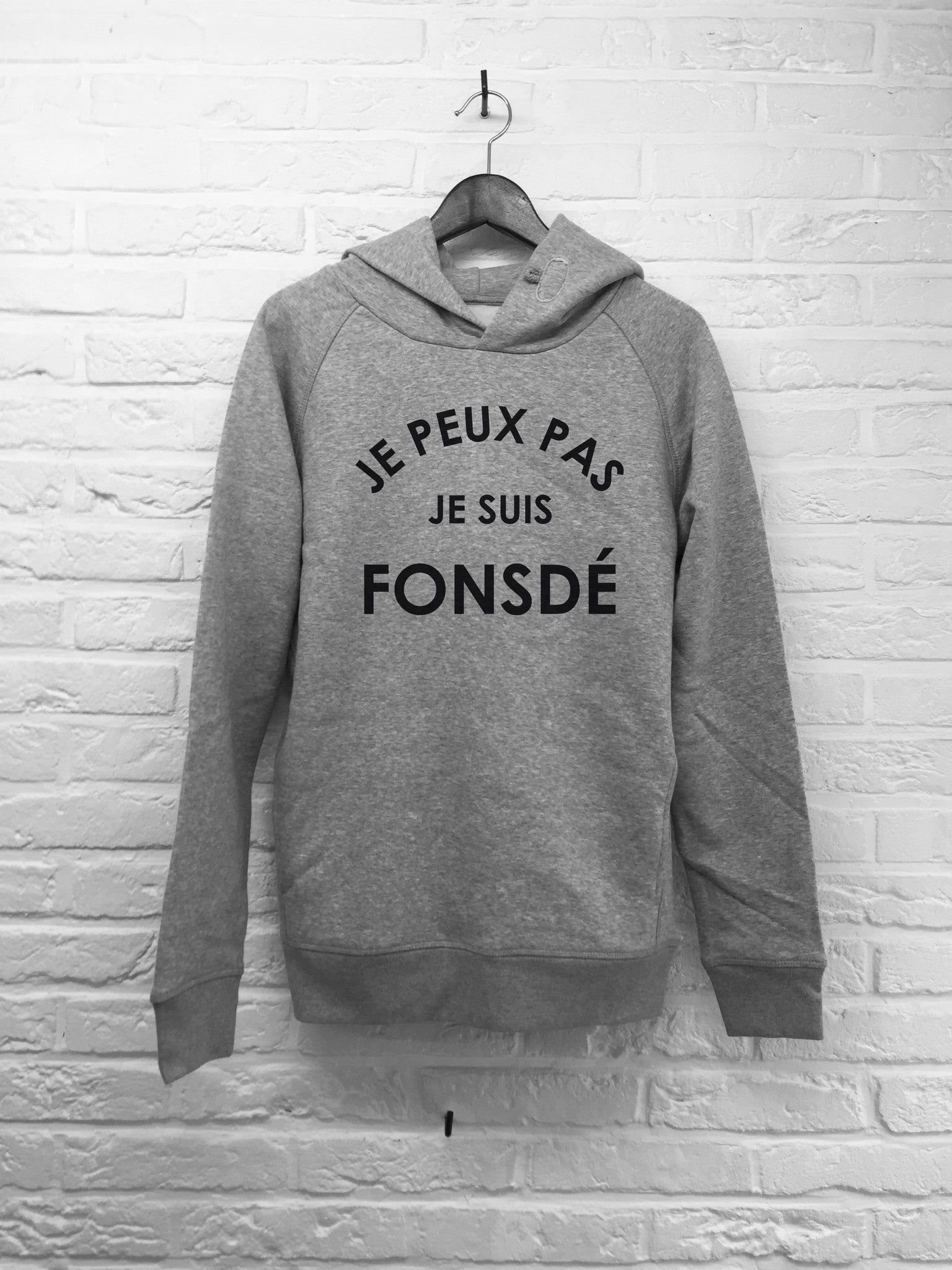 J'peux pas je suis fonsdé - Hoodie Deluxe-Sweat shirts-Atelier Amelot