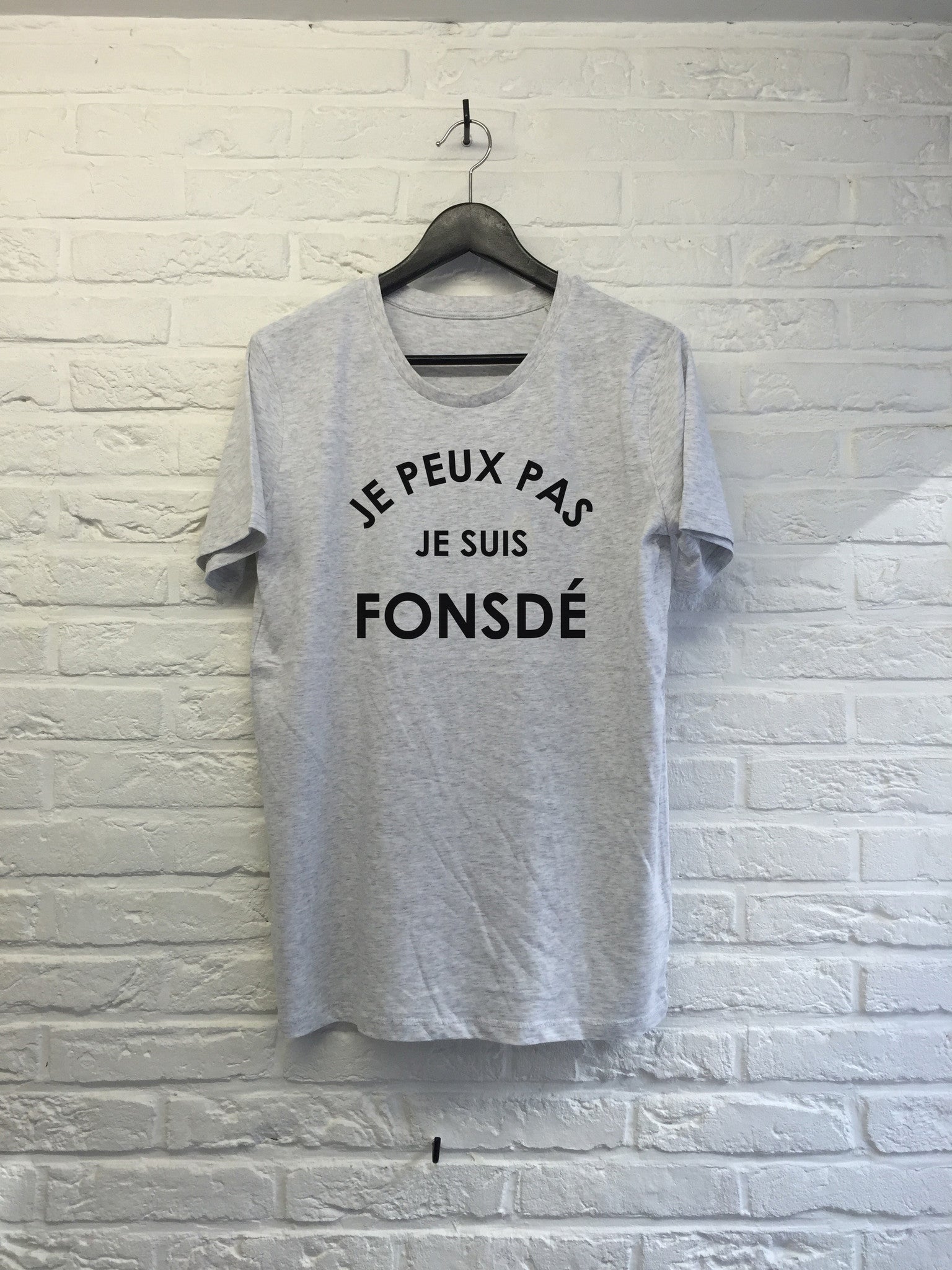 J'peux pas je suis fonsdé-T shirt-Atelier Amelot