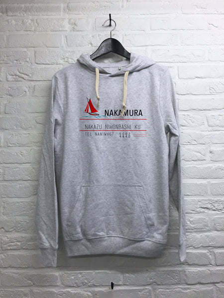 Nakamura - Hoodie super soft touch-Sweat shirts-Atelier Amelot