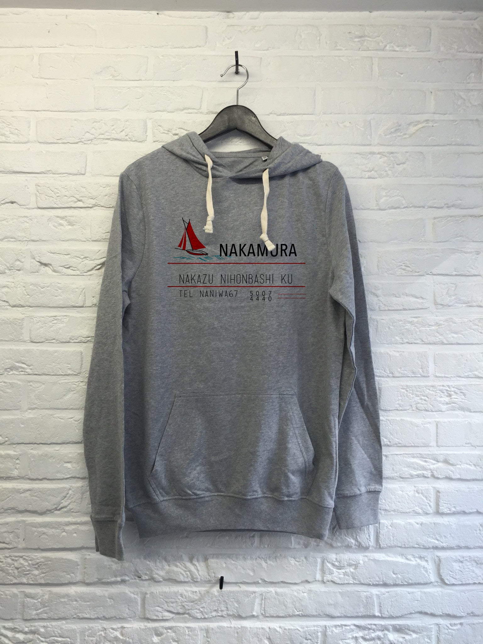 Nakamura - Hoodie super soft touch-Sweat shirts-Atelier Amelot