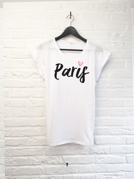 Paris Cœur - Femme-T shirt-Atelier Amelot