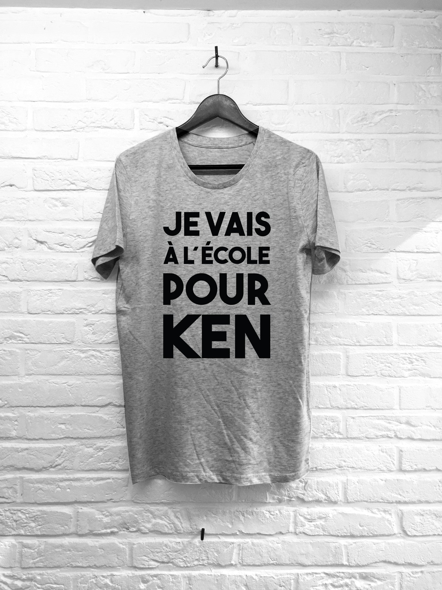Je vais à l'école pour ken-T shirt-Atelier Amelot