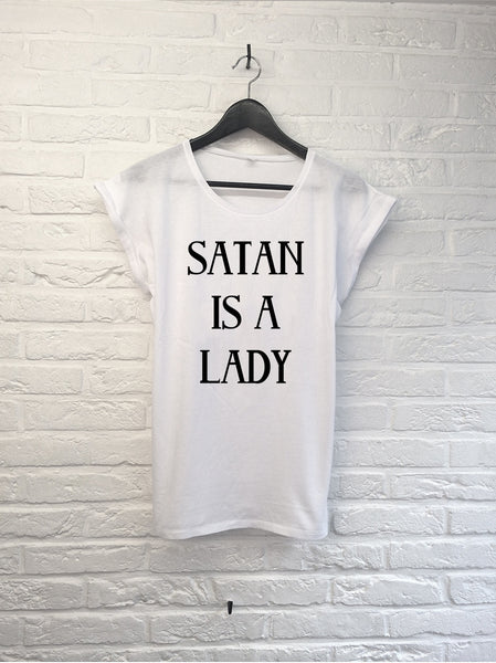 Satan is a lady - Femme-T shirt-Atelier Amelot
