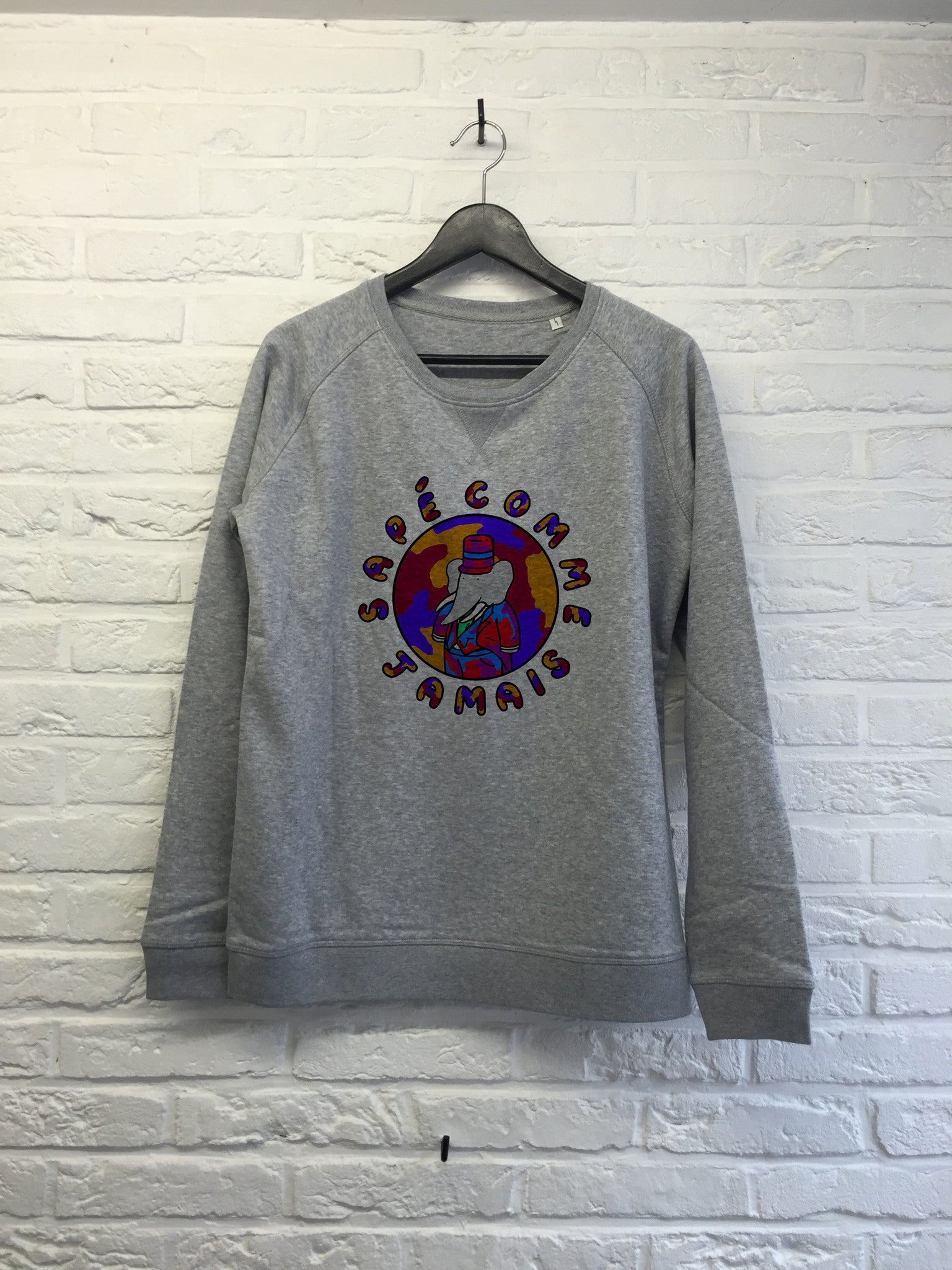 Babar sapé comme jamais - Sweat Femme-Sweat shirts-Atelier Amelot