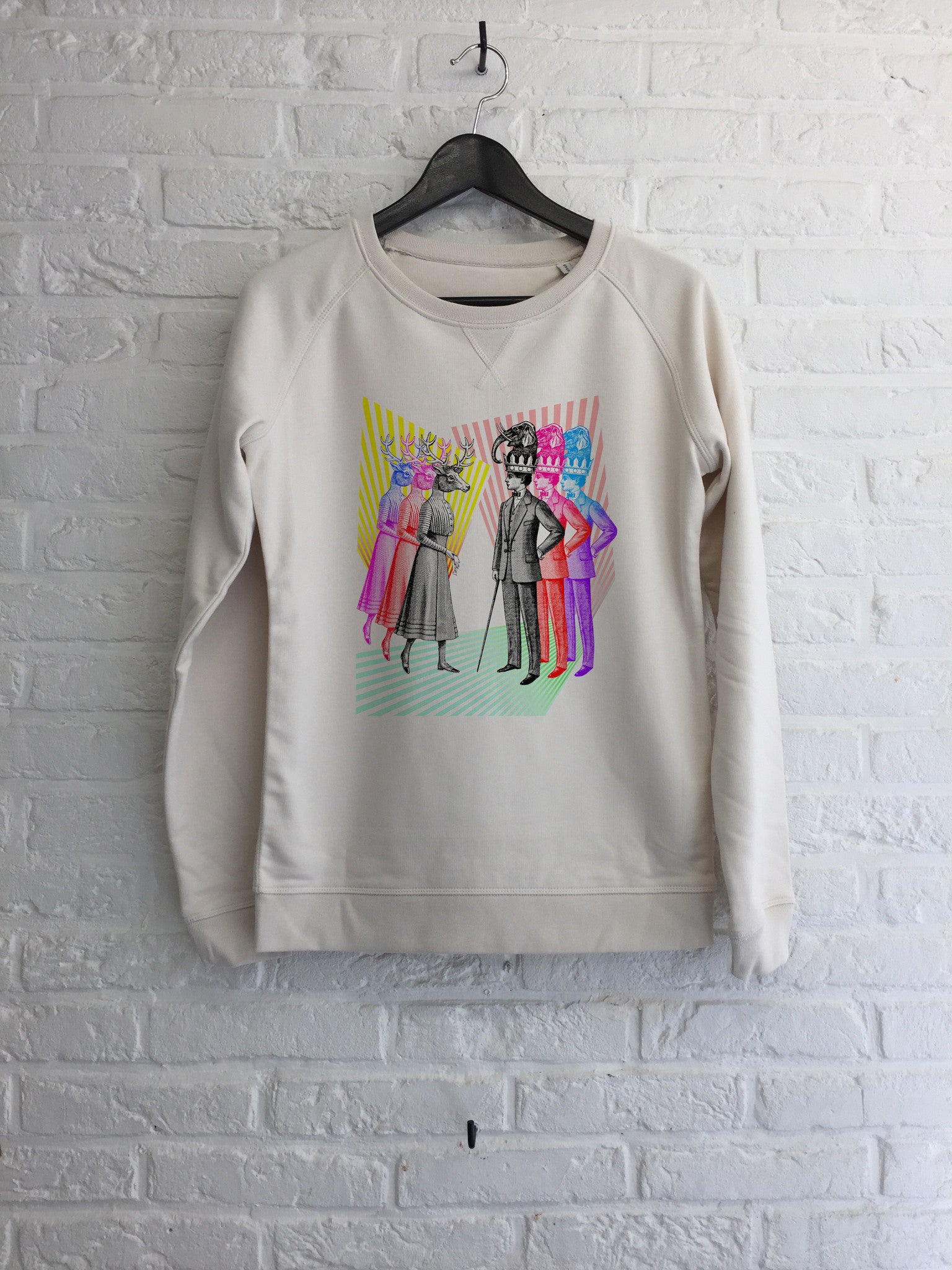 TH Gallery - Animals couple - Sweat - Femme-Sweat shirts-Atelier Amelot