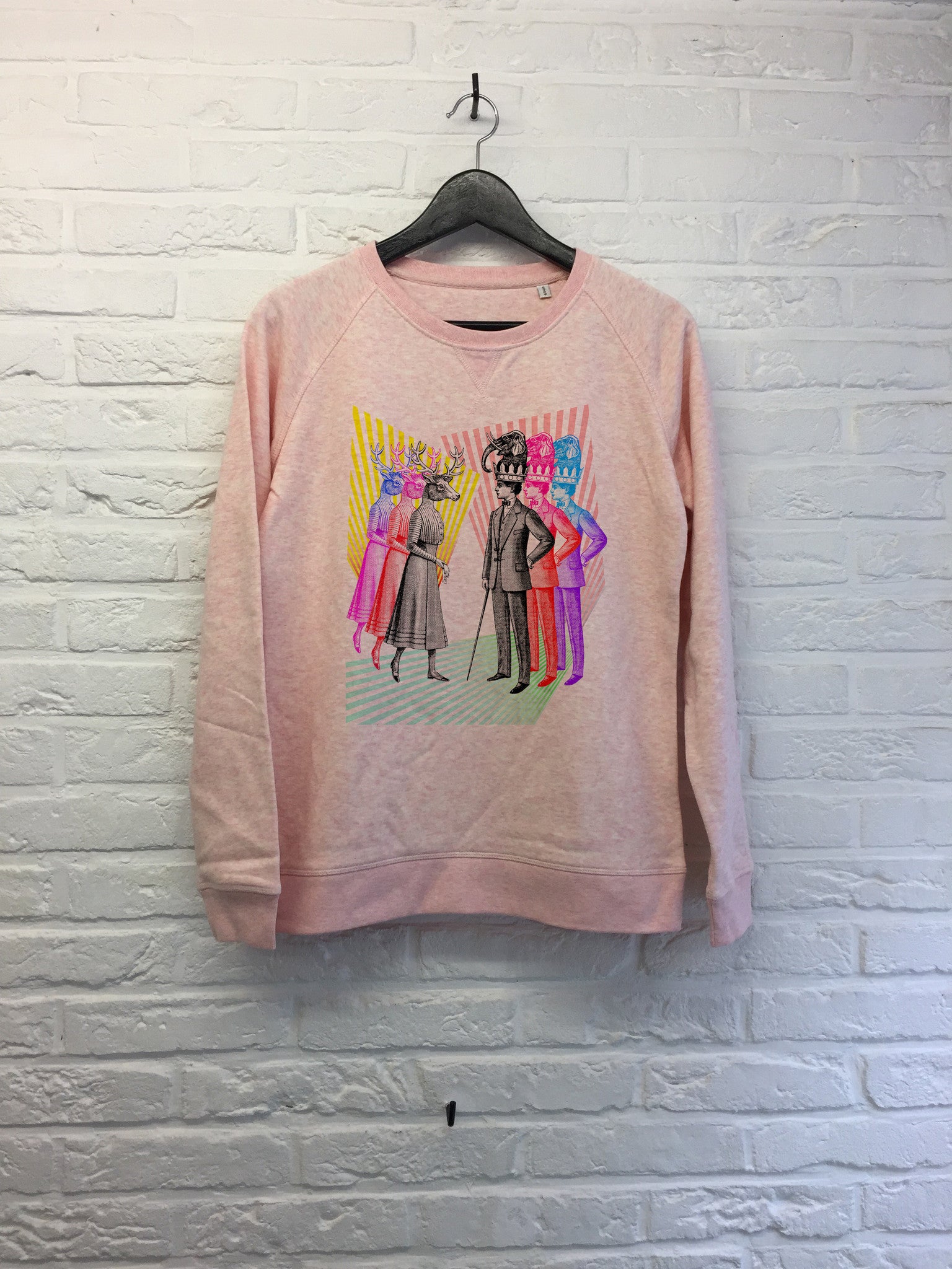 TH Gallery - Animals couple - Sweat - Femme-Sweat shirts-Atelier Amelot