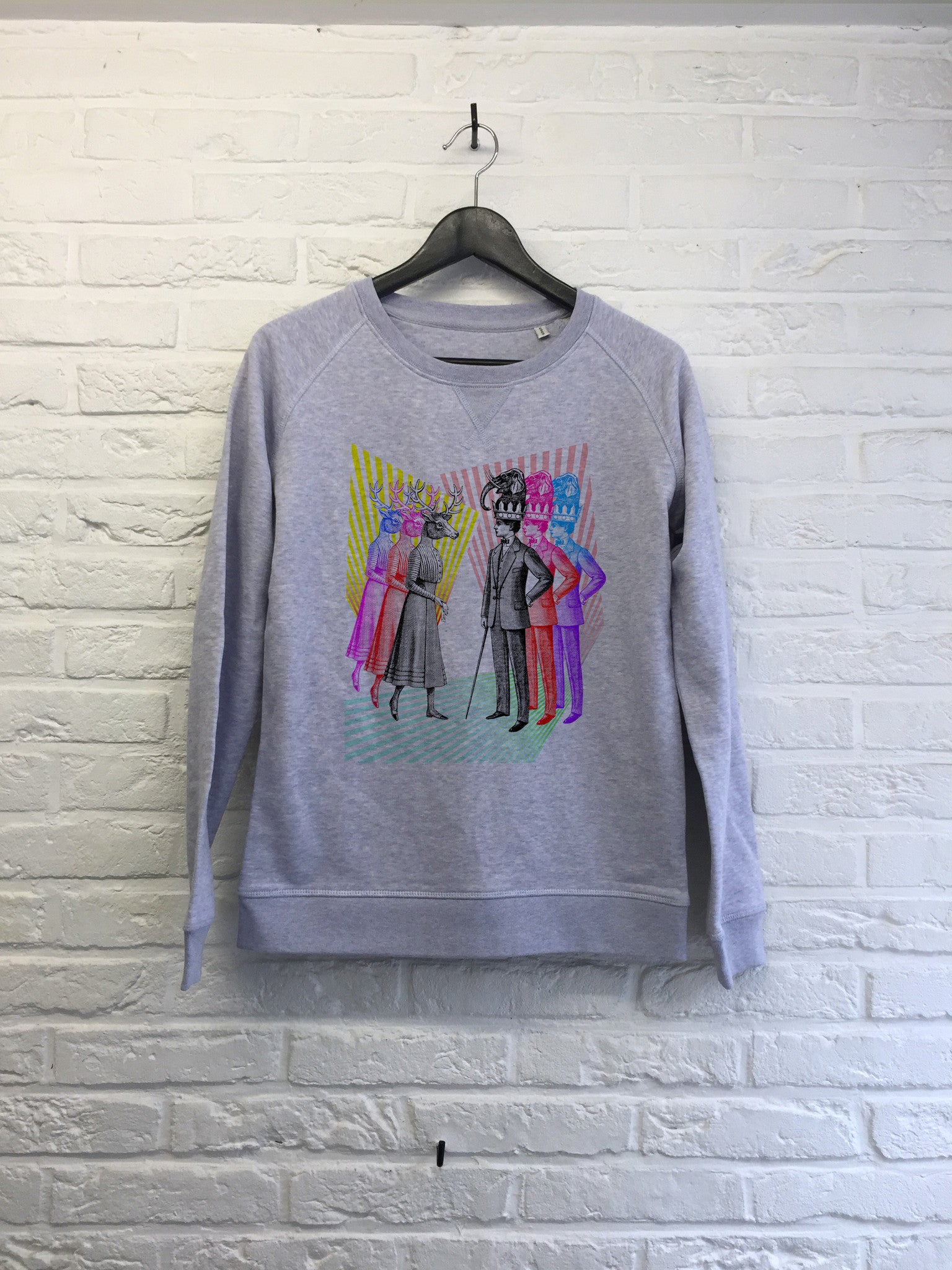 TH Gallery - Animals couple - Sweat - Femme-Sweat shirts-Atelier Amelot