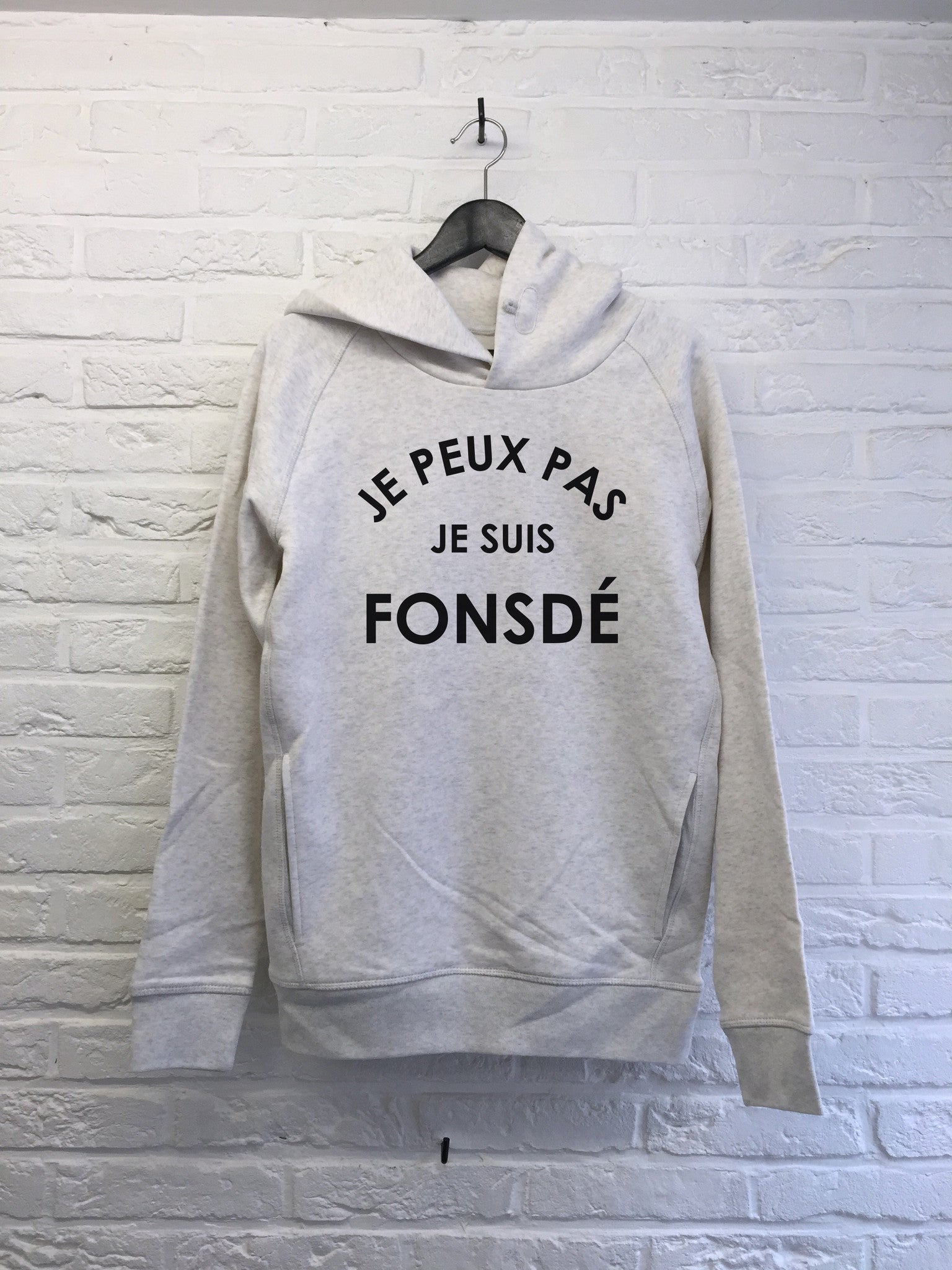 J'peux pas je suis fonsdé - Hoodie Deluxe-Sweat shirts-Atelier Amelot
