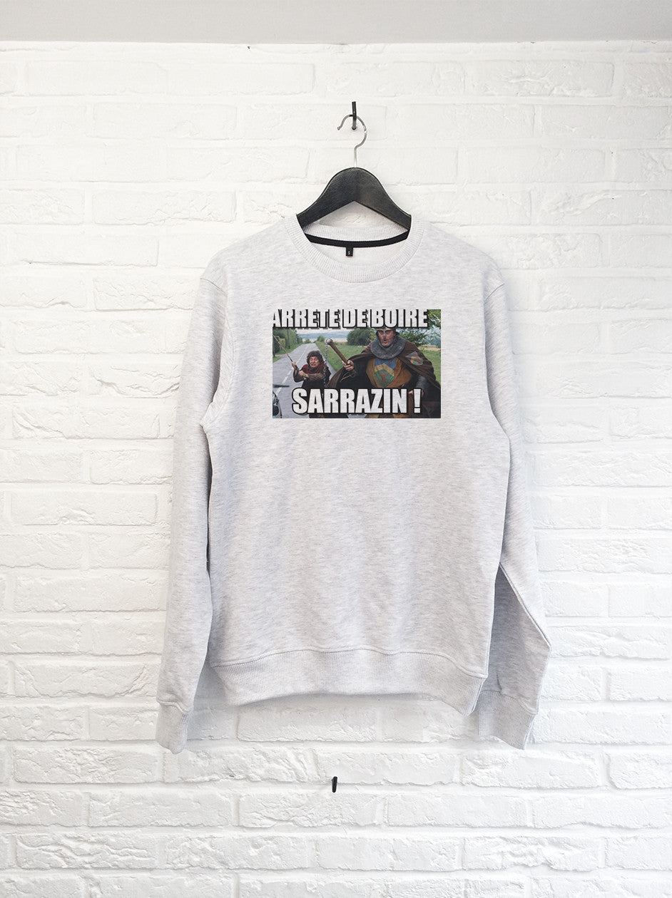 Arrêtes de boire Sarazin - Sweat-Sweat shirts-Atelier Amelot