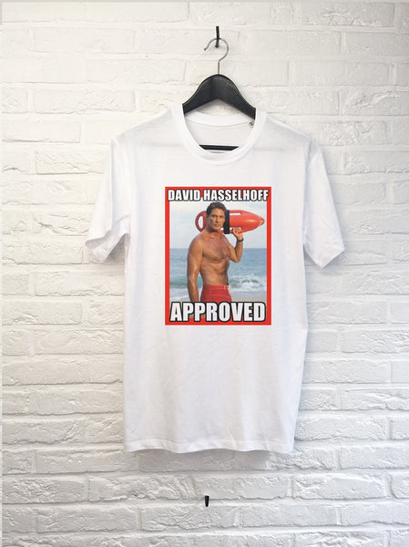 David hasselhoff appoved-T shirt-Atelier Amelot