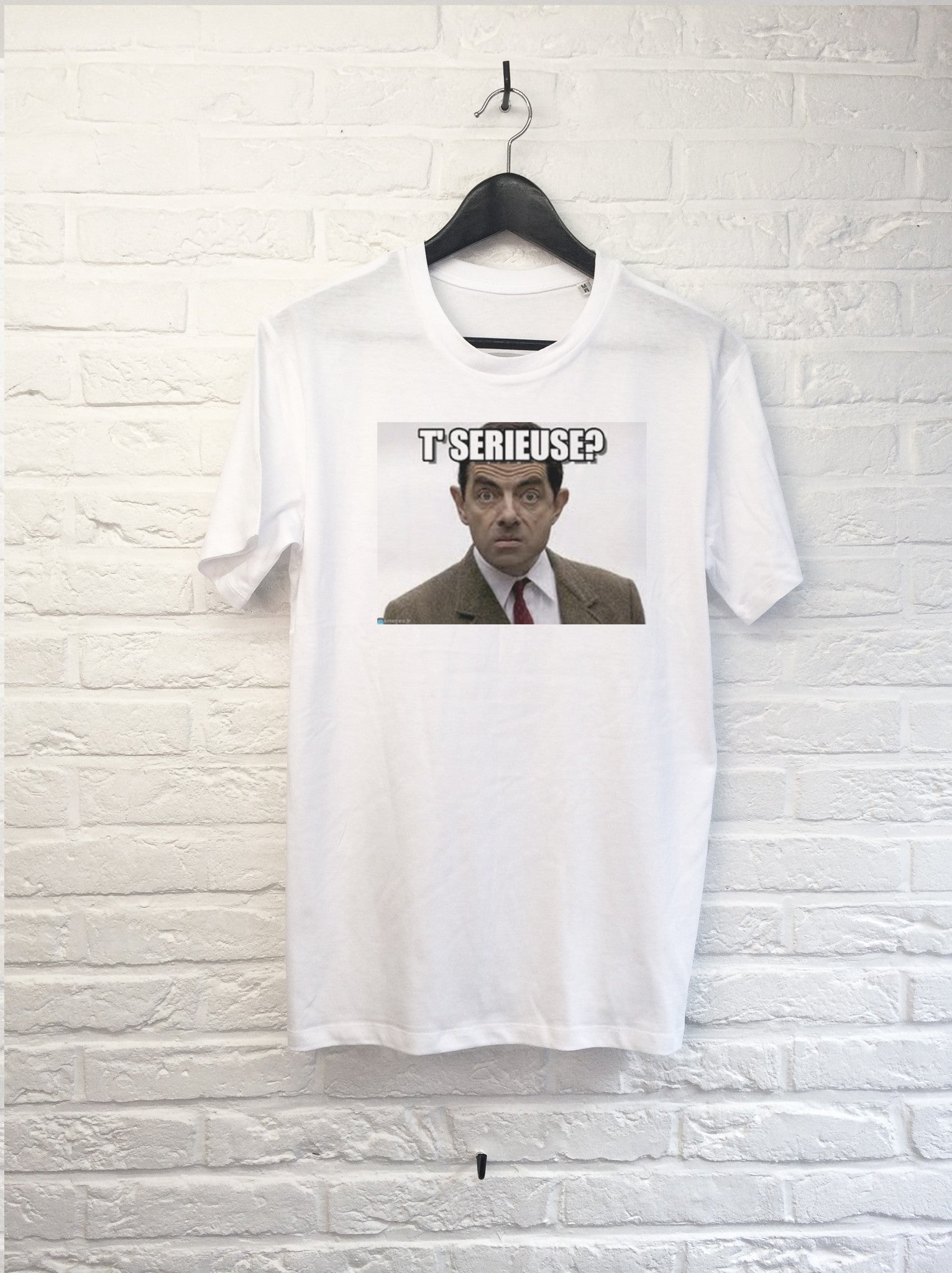 T'es serieuse Mr Bean-T shirt-Atelier Amelot