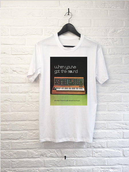 When you've got the sound Mini Moog-T shirt-Atelier Amelot
