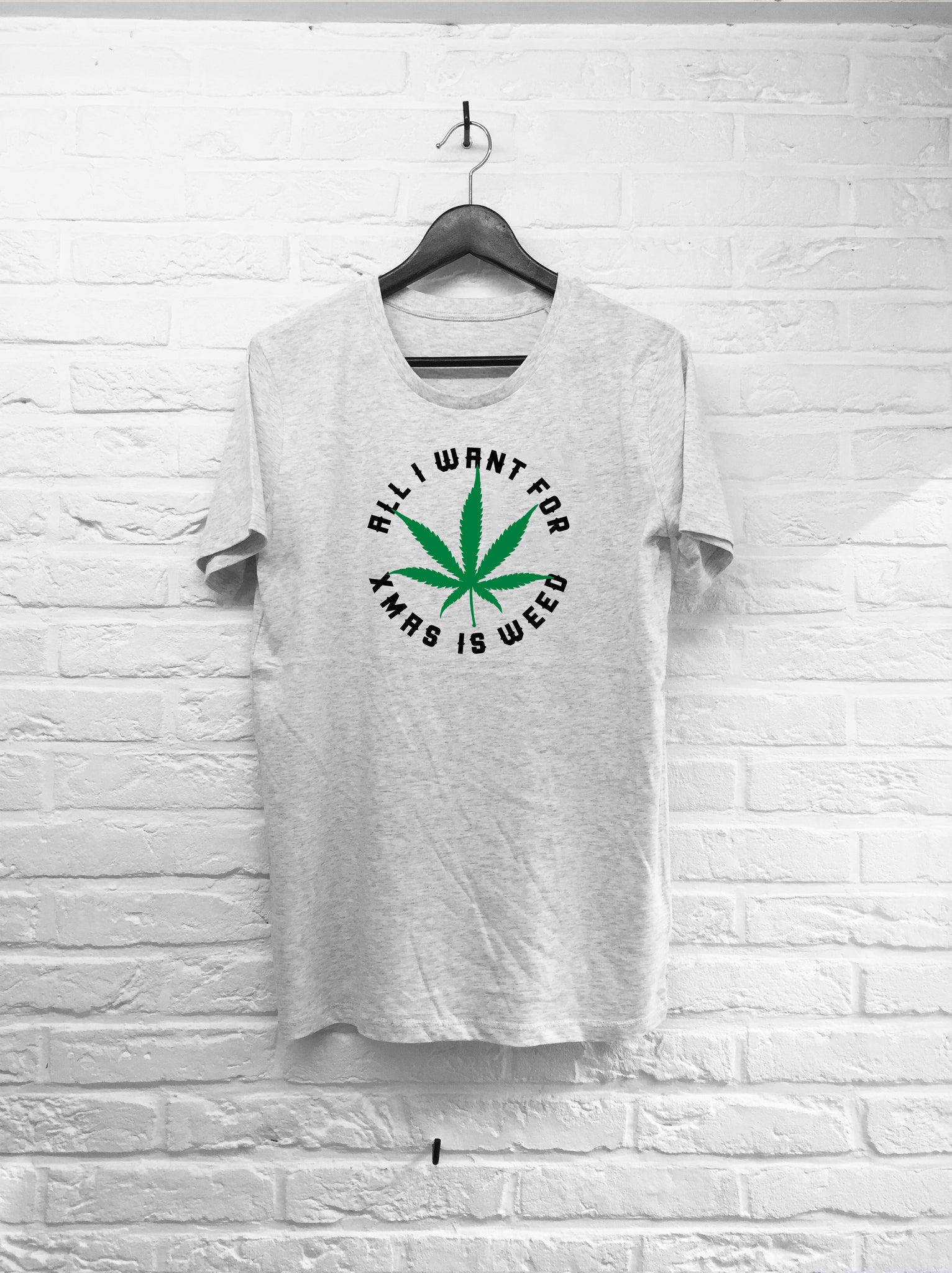 All I want for xmas is weed-T shirt-Atelier Amelot