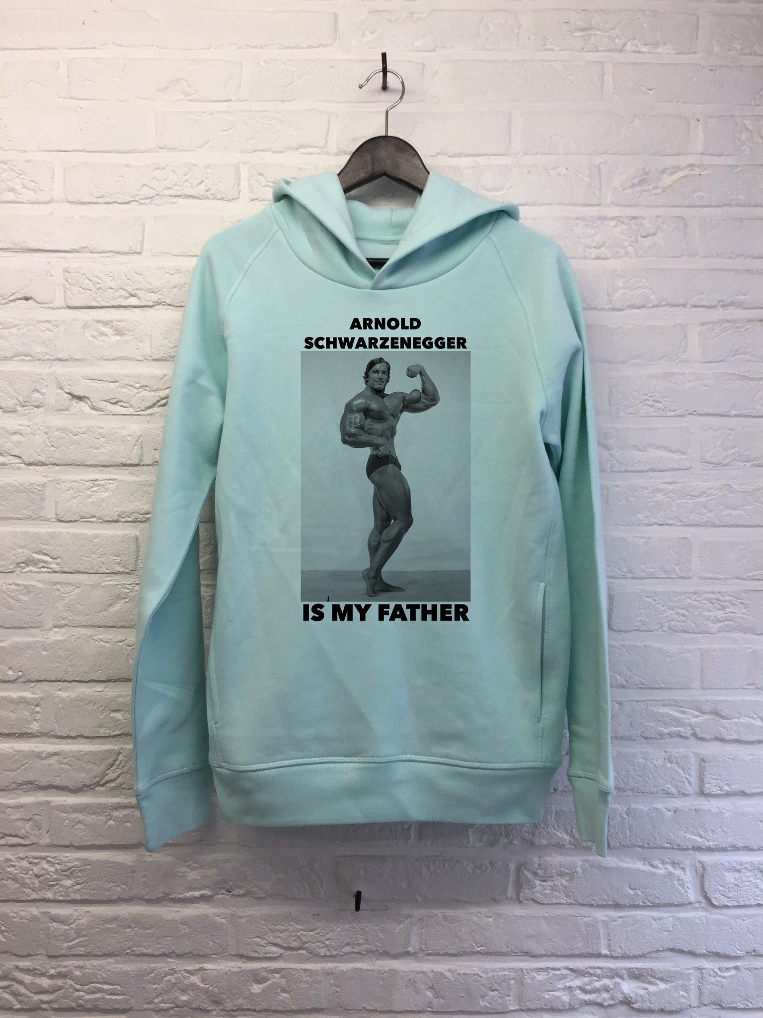 Arnold is my father - Hoodie Deluxe-Sweat shirts-Atelier Amelot