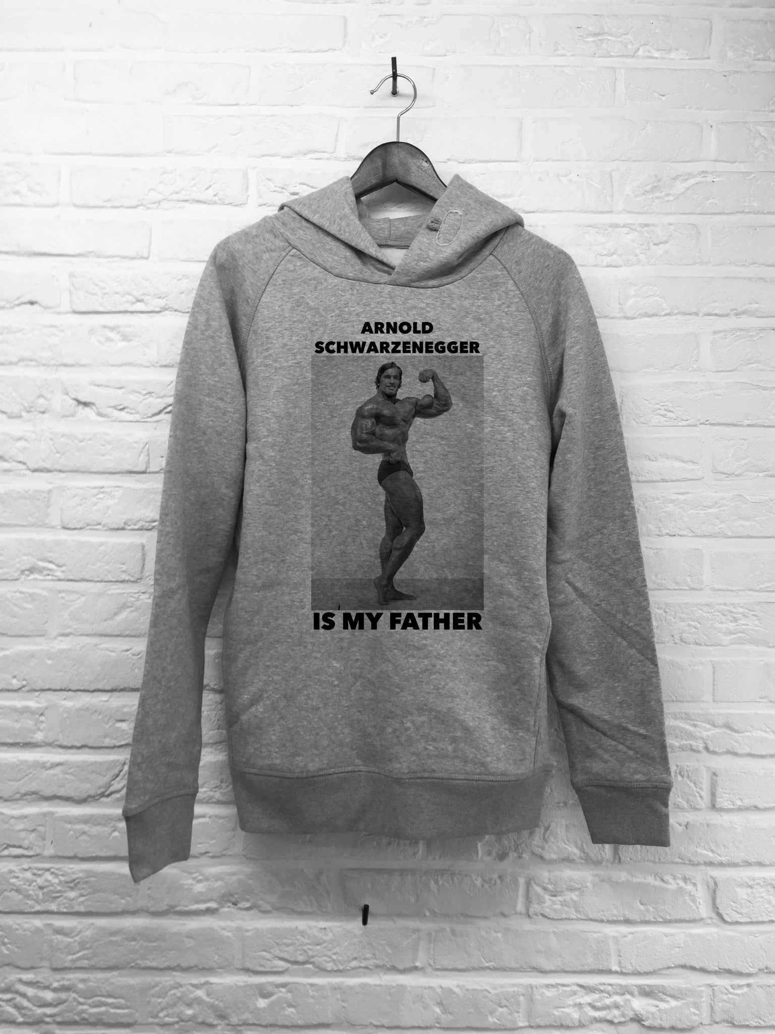 Arnold is my father - Hoodie Deluxe-Sweat shirts-Atelier Amelot
