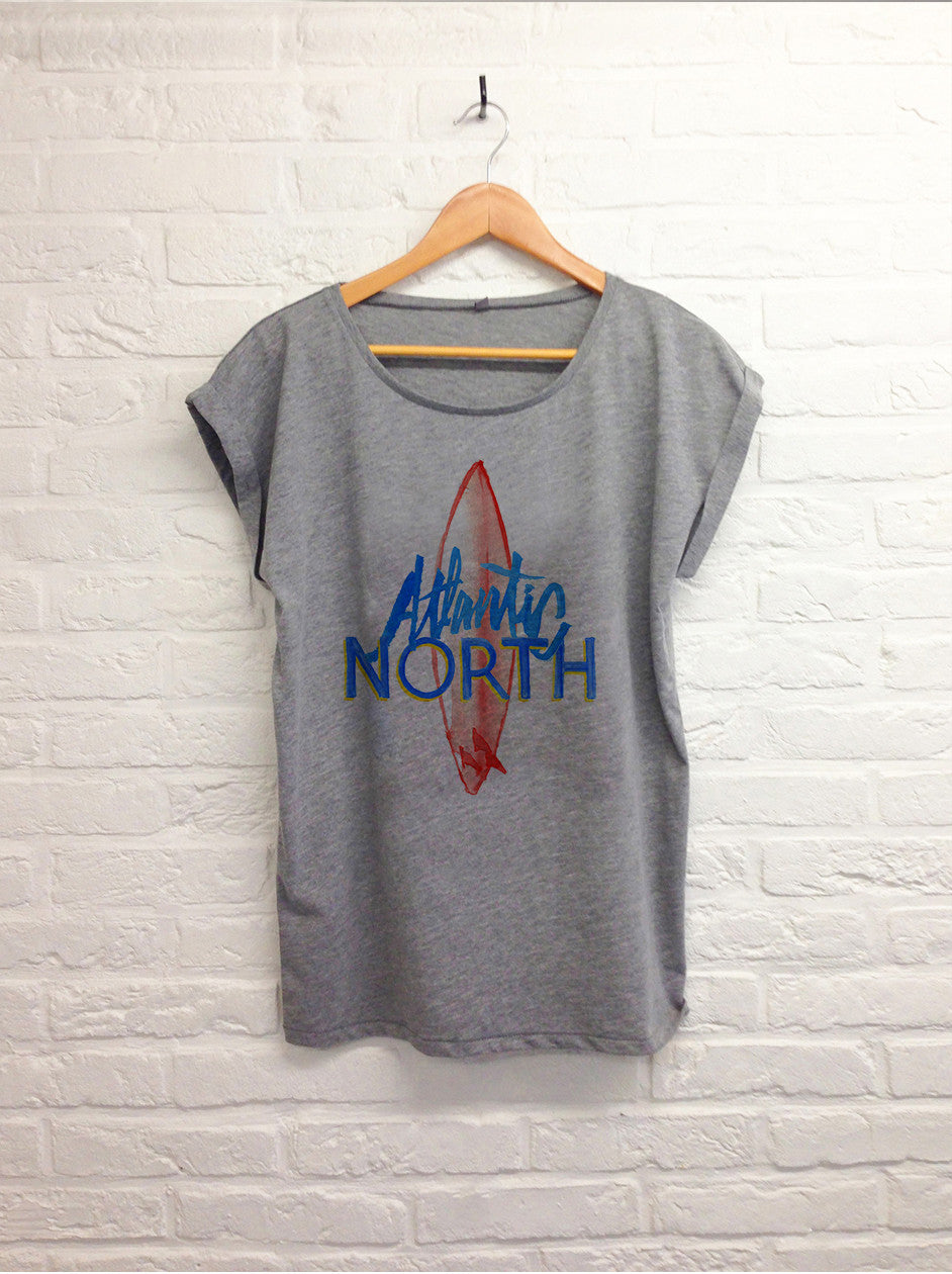 TH Gallery - Atlantic North - Femme Gris-T shirt-Atelier Amelot