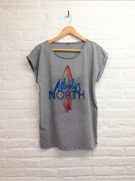 TH Gallery - Atlantic North - Femme Gris-T shirt-Atelier Amelot