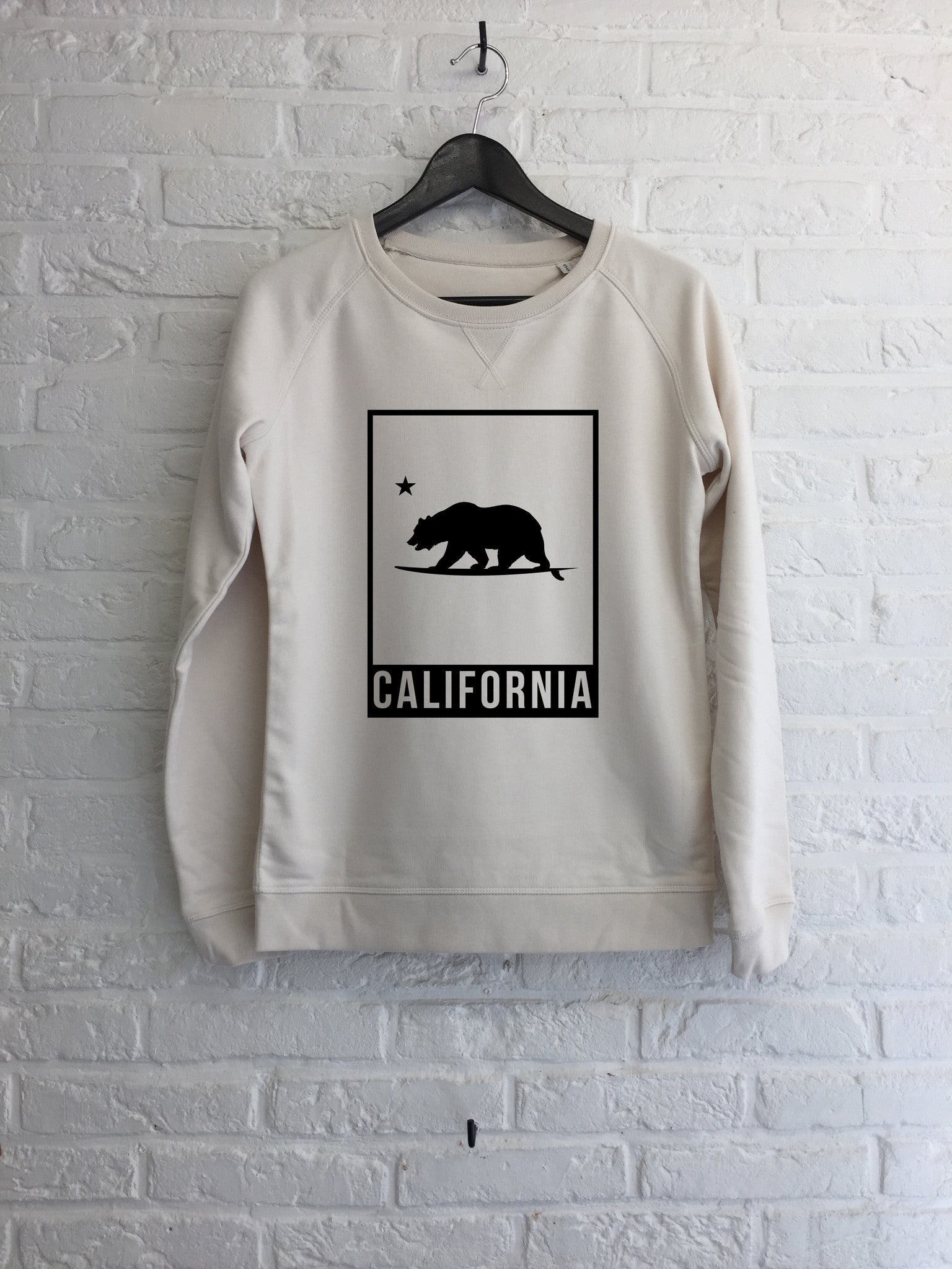 California bear cadre - Sweat - Femme-Sweat shirts-Atelier Amelot