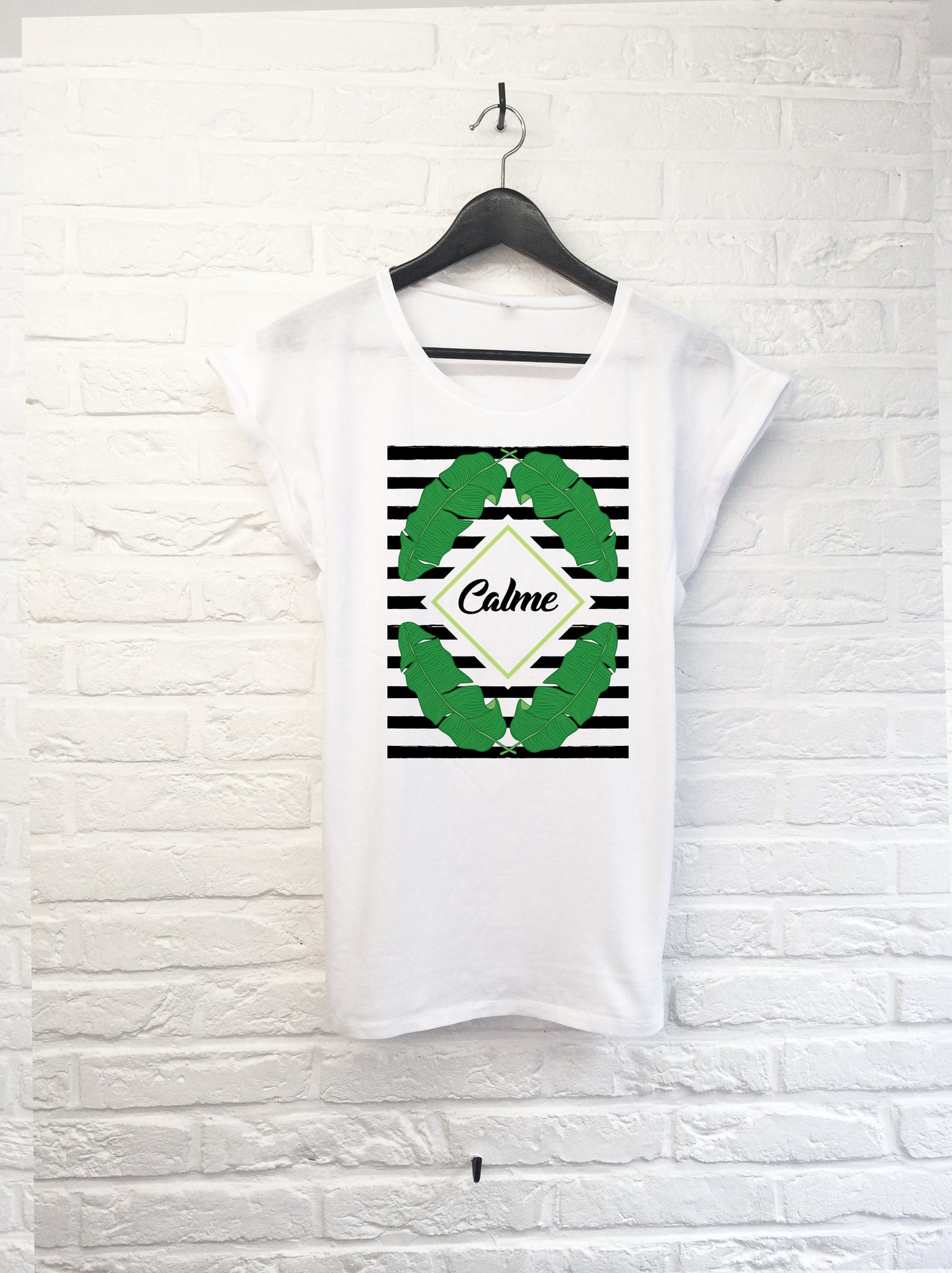 Calme - Femme-T shirt-Atelier Amelot