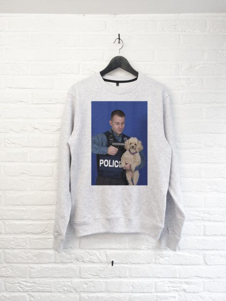 Chien Police Sweat-Sweat shirts-Atelier Amelot
