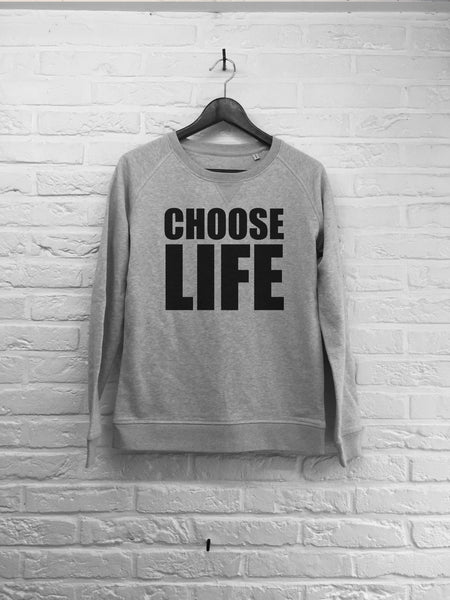 Choose life - Sweat - Femme-Sweat shirts-Atelier Amelot