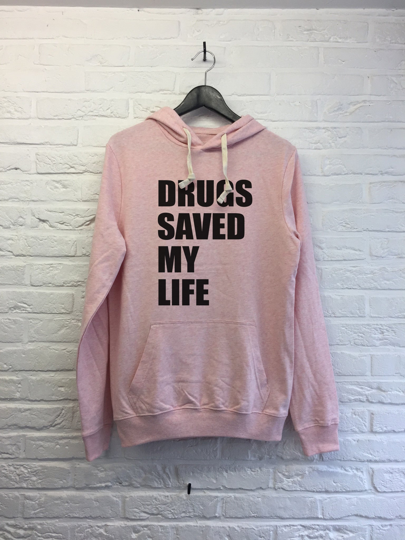 Drugs saved my life - Hoodie super soft touch-Sweat shirts-Atelier Amelot