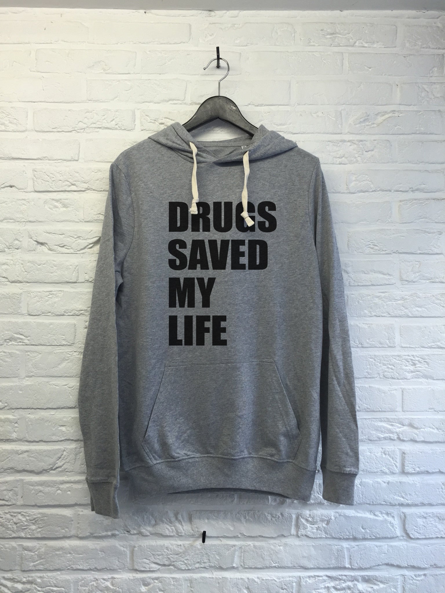 Drugs saved my life - Hoodie super soft touch-Sweat shirts-Atelier Amelot