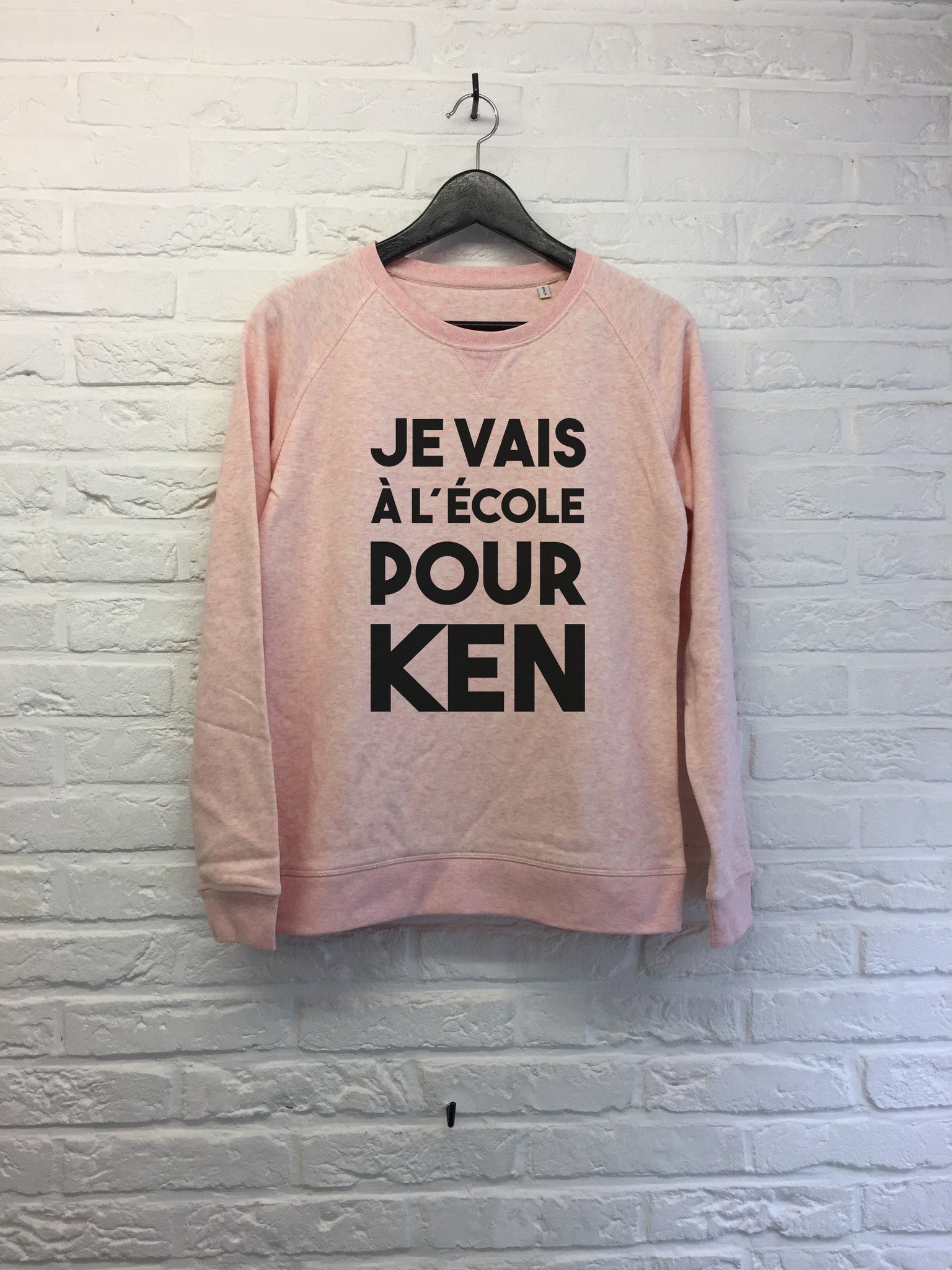 Je vais a l'ecole pour Ken- Sweat - Femme-Sweat shirts-Atelier Amelot