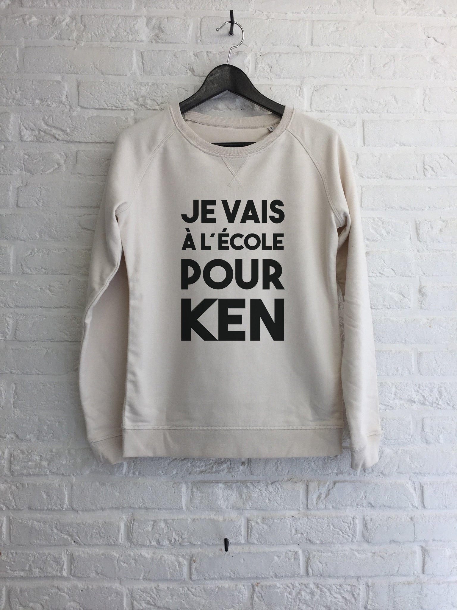 Je vais a l'ecole pour Ken- Sweat - Femme-Sweat shirts-Atelier Amelot