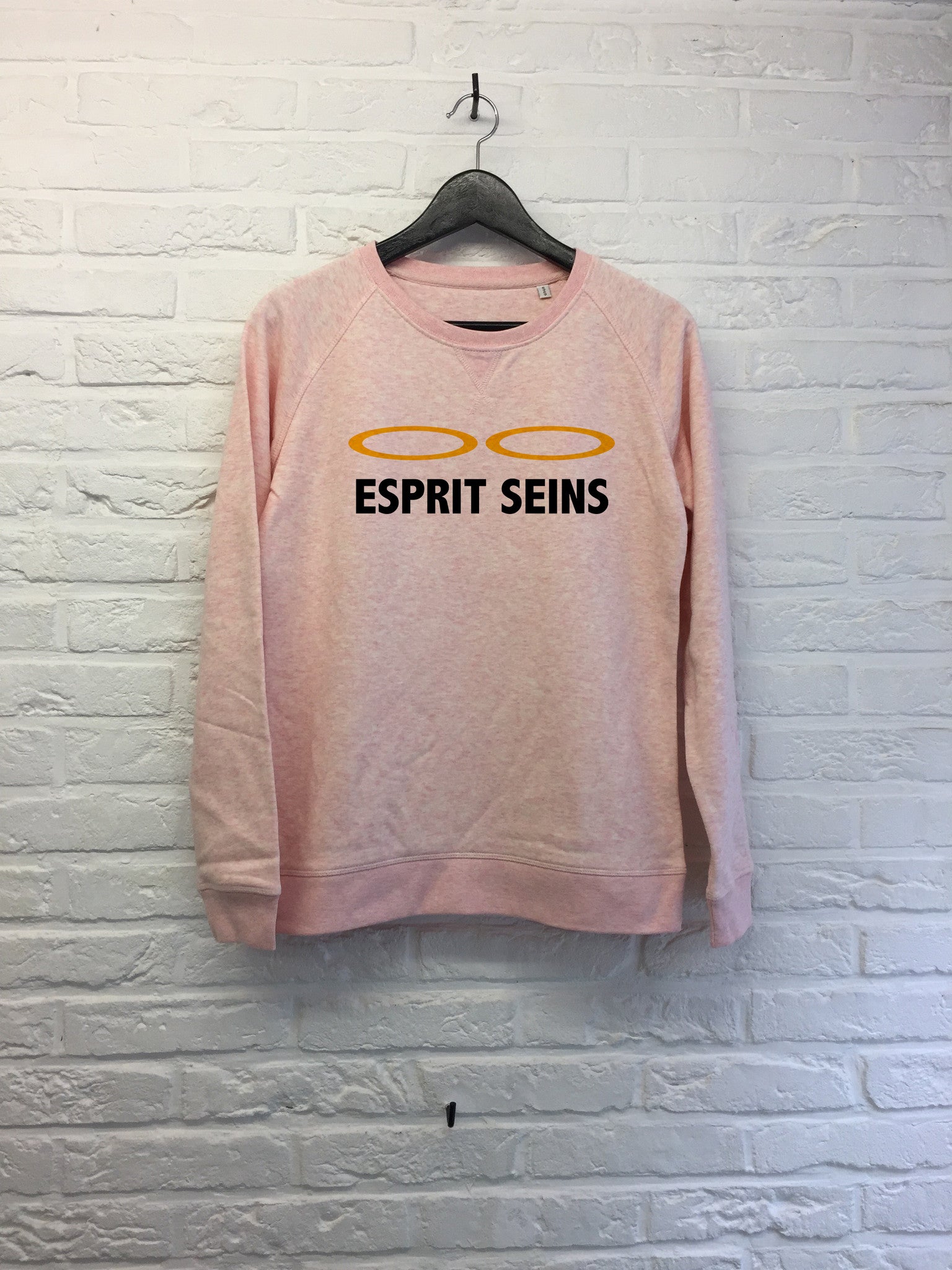 Pull Femme ESPRIT 100% Coton - Col V Rayé, Coupe Droite, Style Décontracté Californien