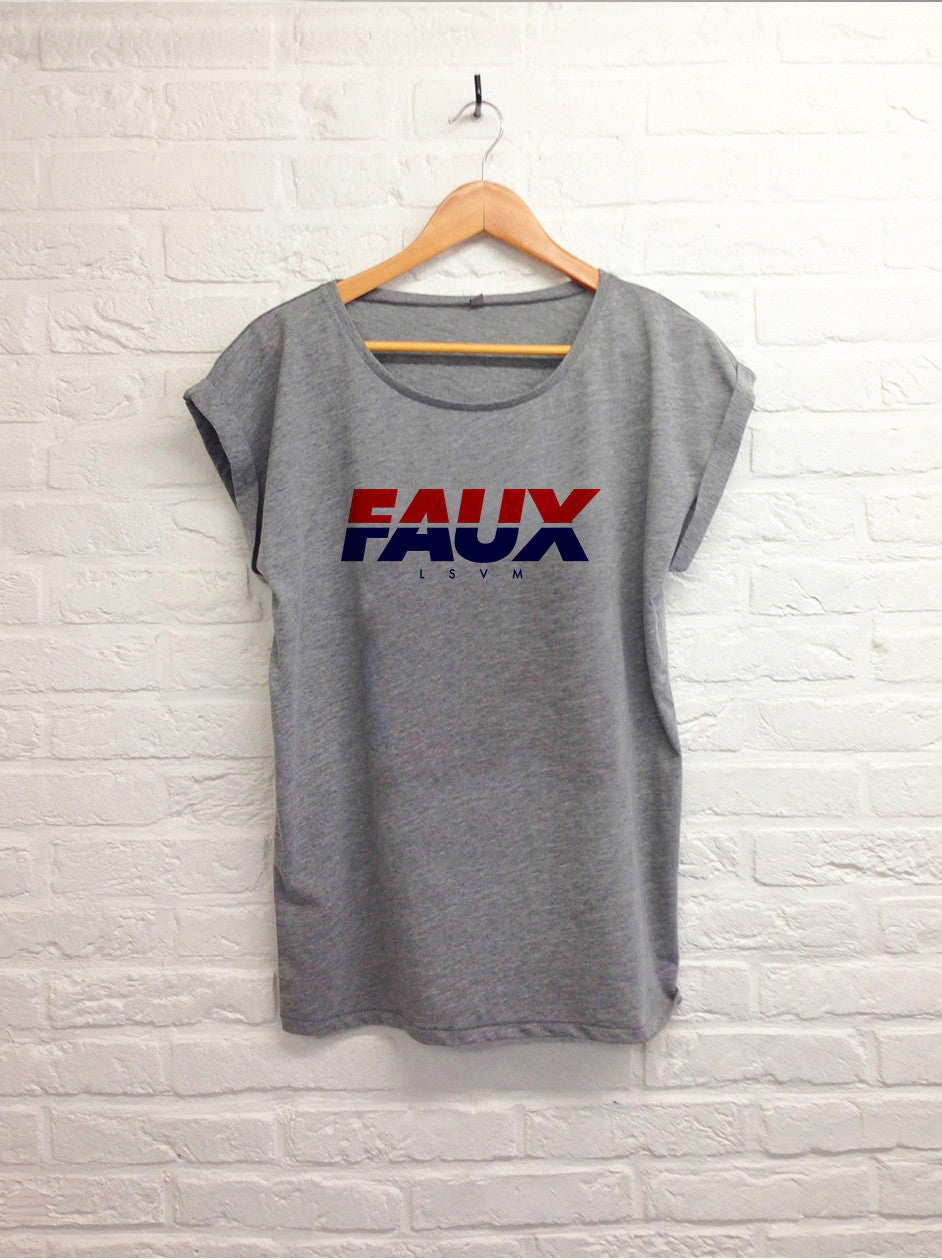 FAUX Cainri - Femme gris-T shirt-Atelier Amelot