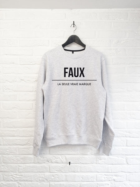 FAUX gris-Sweat shirts-Atelier Amelot