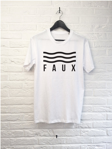 FAUX Vague-T shirt-Atelier Amelot