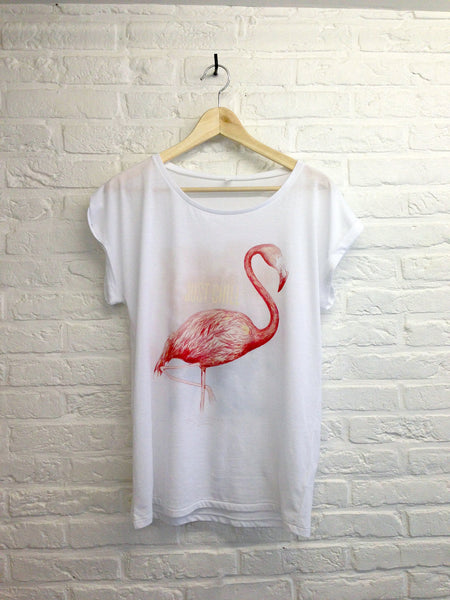 TH Gallery - Just chill Flamant rose - Femme-T shirt-Atelier Amelot