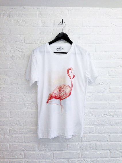 TH Gallery - Just chill - Flamant rose-T shirt-Atelier Amelot
