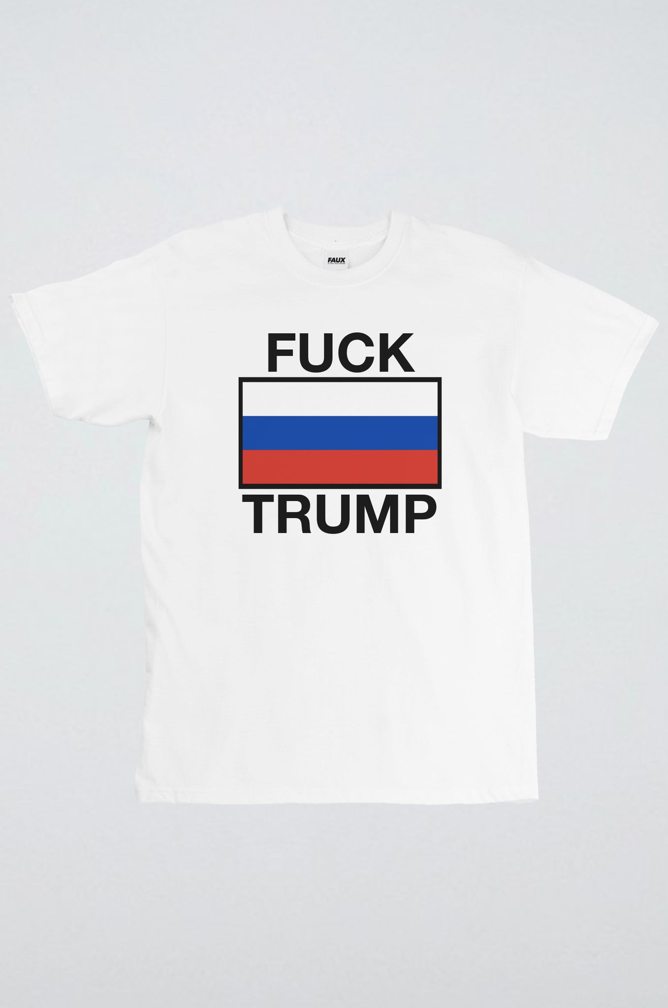 F*ck Trump drapeau Russe-T shirt-Atelier Amelot