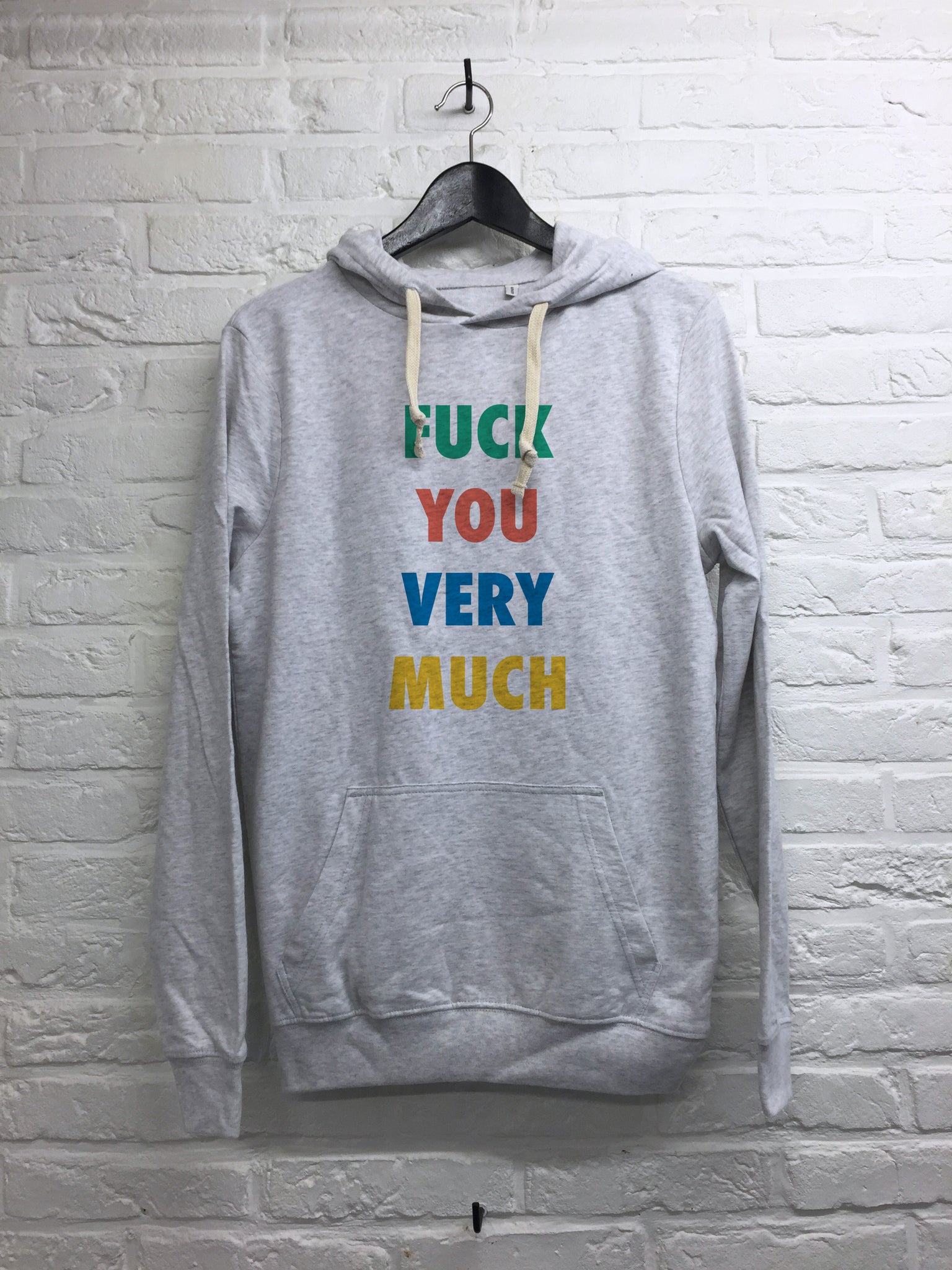 F*** you very much - Hoodie super soft touch-Sweat shirts-Atelier Amelot