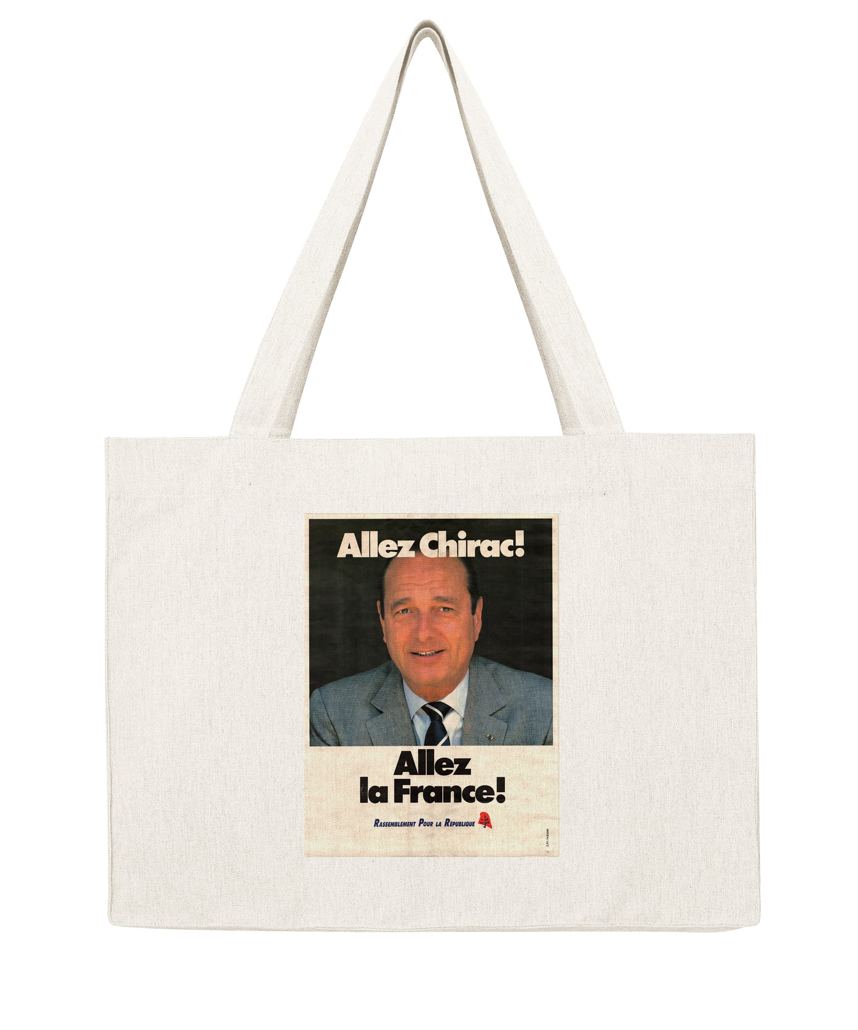 Chirac Allez la France - Shopping bag-Sacs-Atelier Amelot