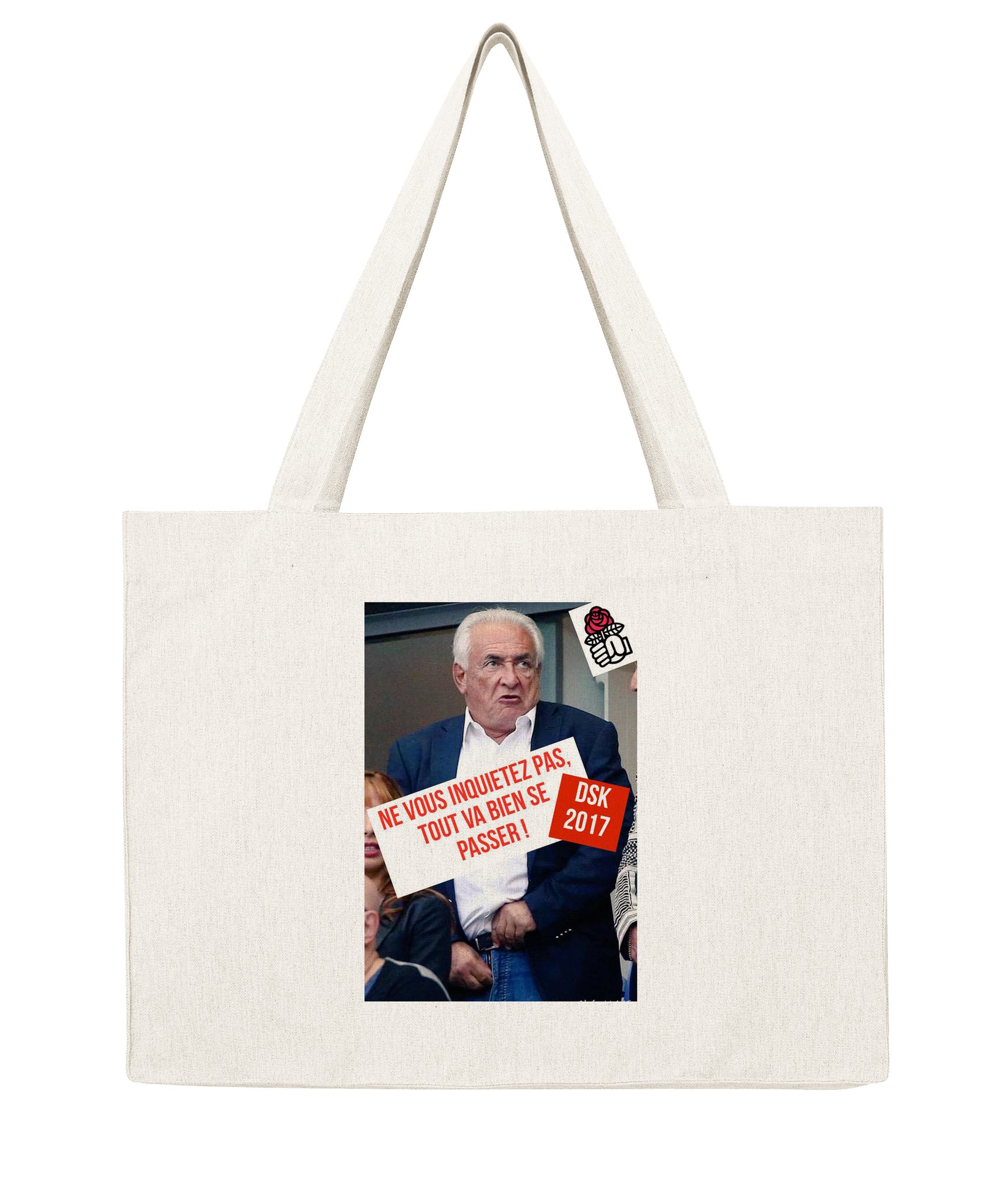 DSK ne vous inquiétez pas - Shopping bag-Sacs-Atelier Amelot