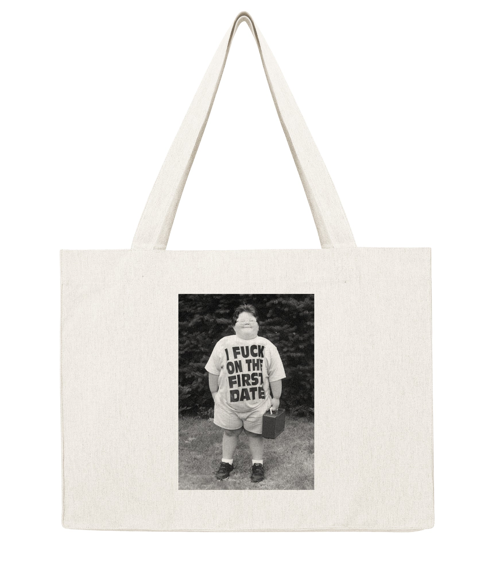 I fuck on the first date - Shopping bag-Sacs-Atelier Amelot