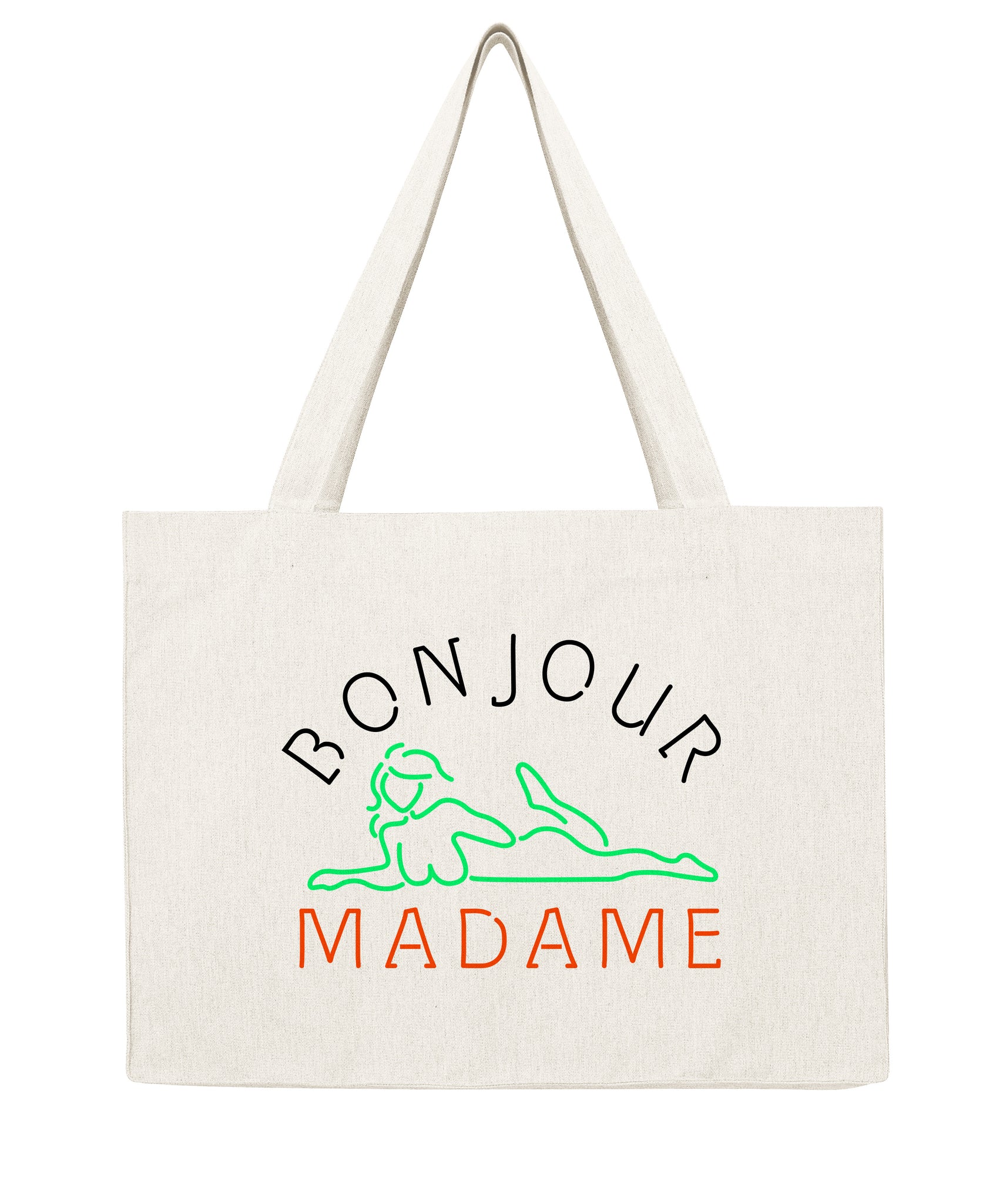 Bonjour Madame - Shopping bag-Sacs-Atelier Amelot