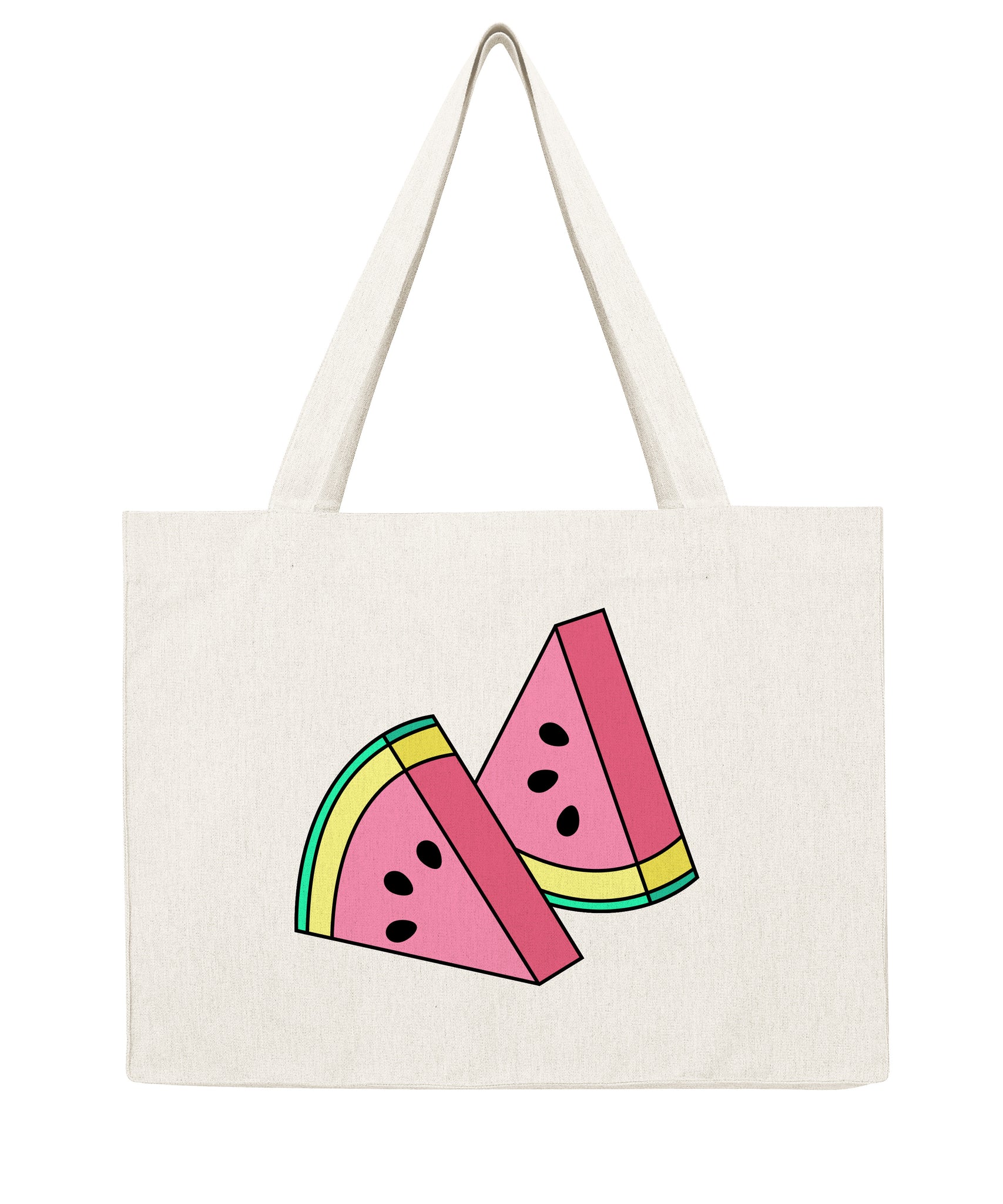 Tranches de pastèque - Shopping bag-Sacs-Atelier Amelot