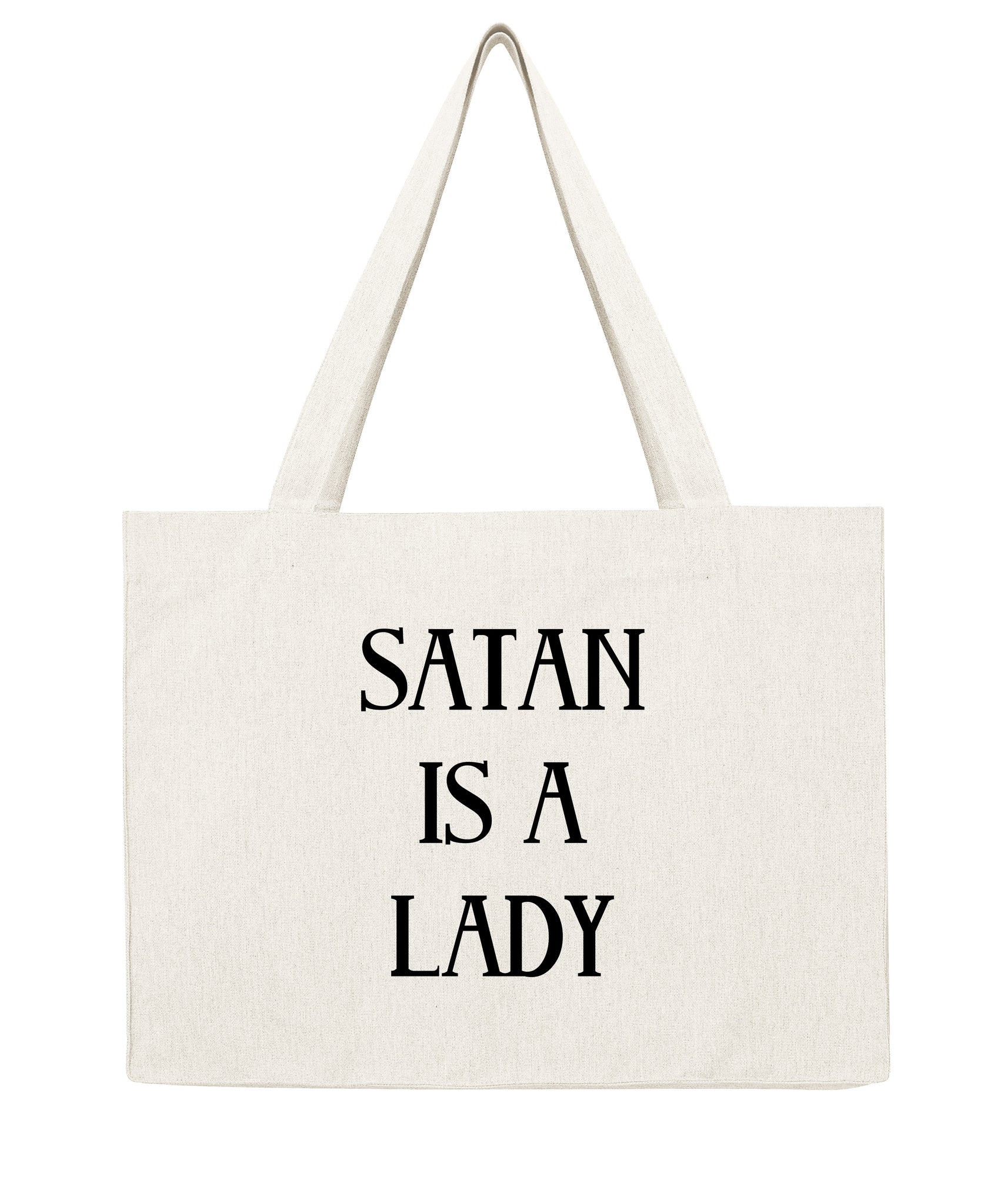 Satan is a lady - Shopping bag-Sacs-Atelier Amelot