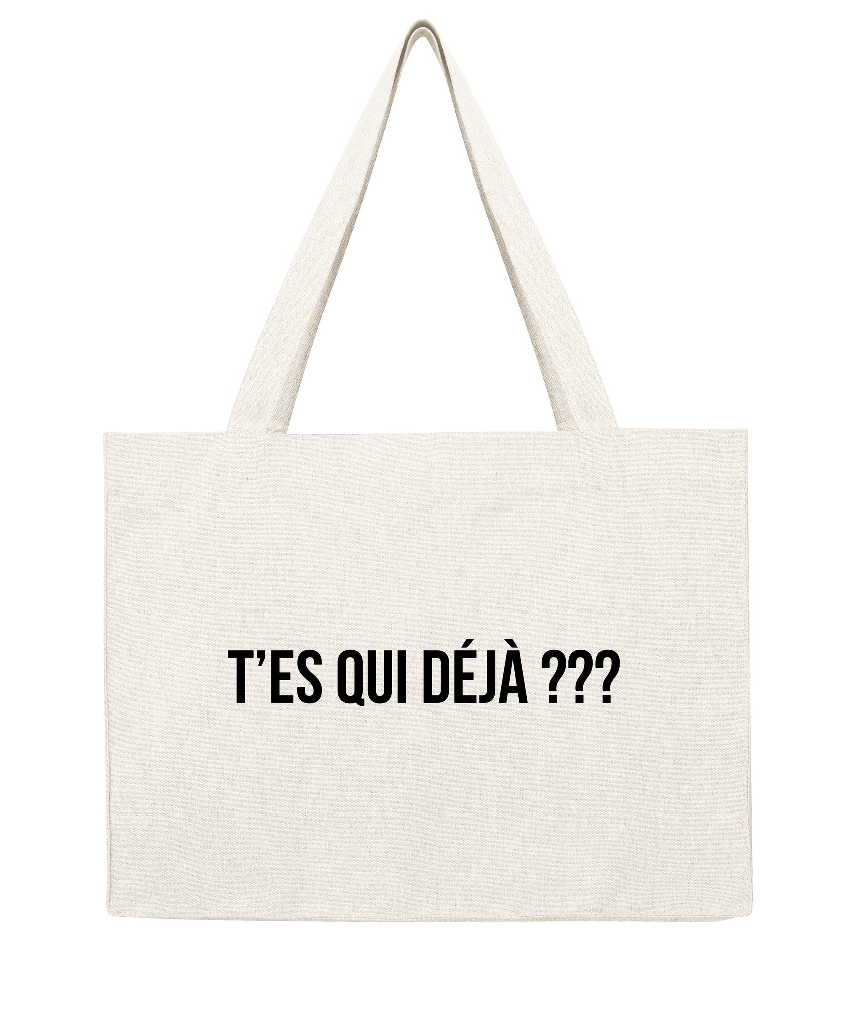 T'es qui déjà ? - Shopping bag-Sacs-Atelier Amelot
