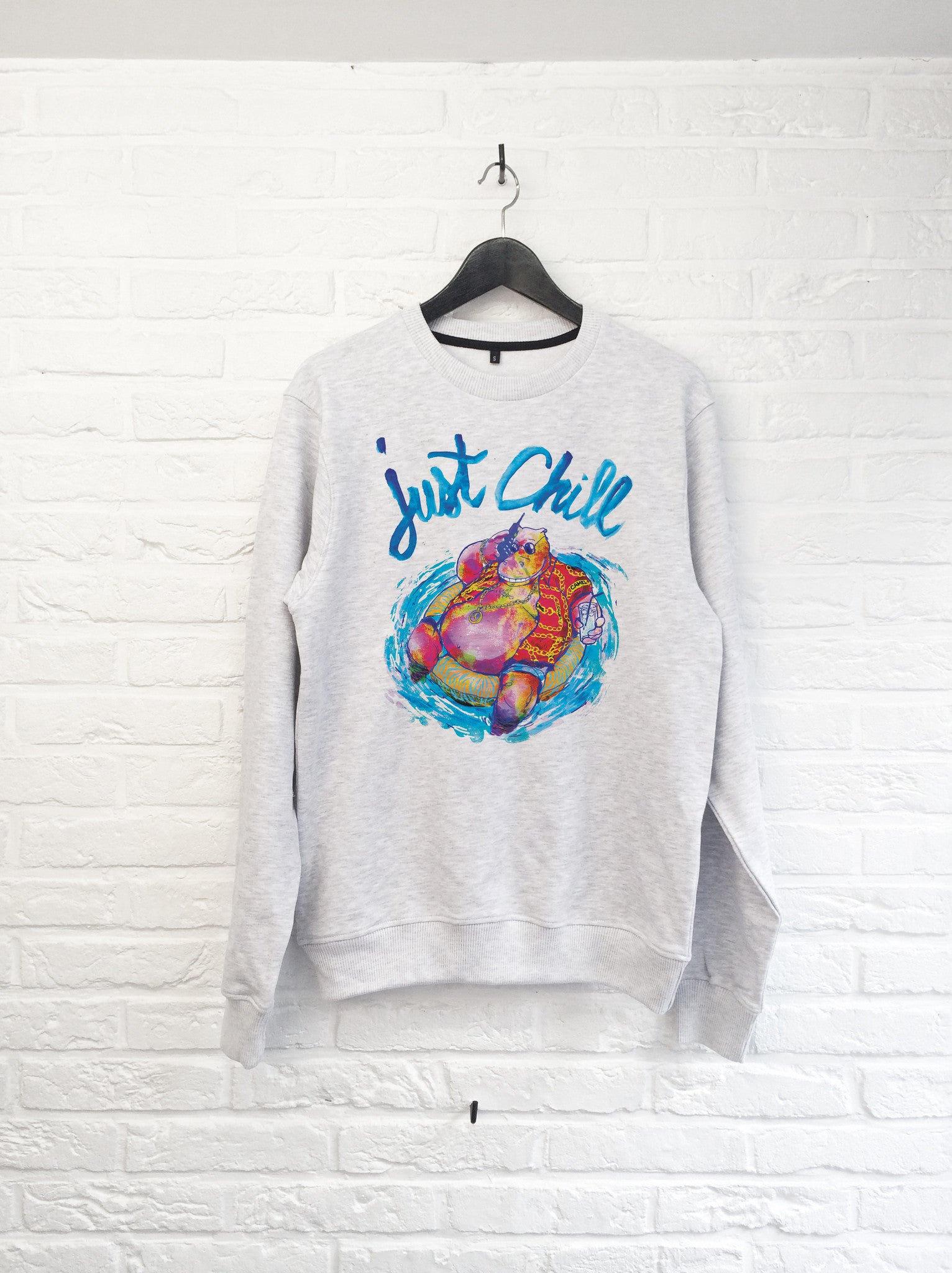 TH Gallery - Hippo Just Chill - Sweat-Sweat shirts-Atelier Amelot